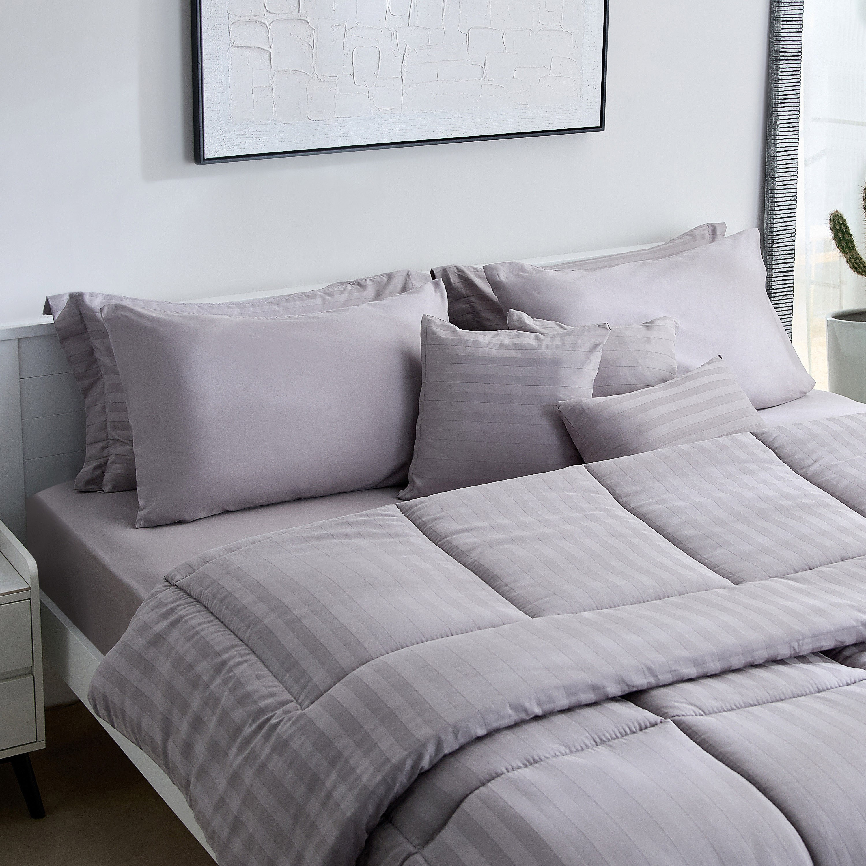 Hamilton 9-Piece BIAB Cotton Super King Comforter Set - 240x240 cm-hbxhomeware-hbxbedroom-image-1