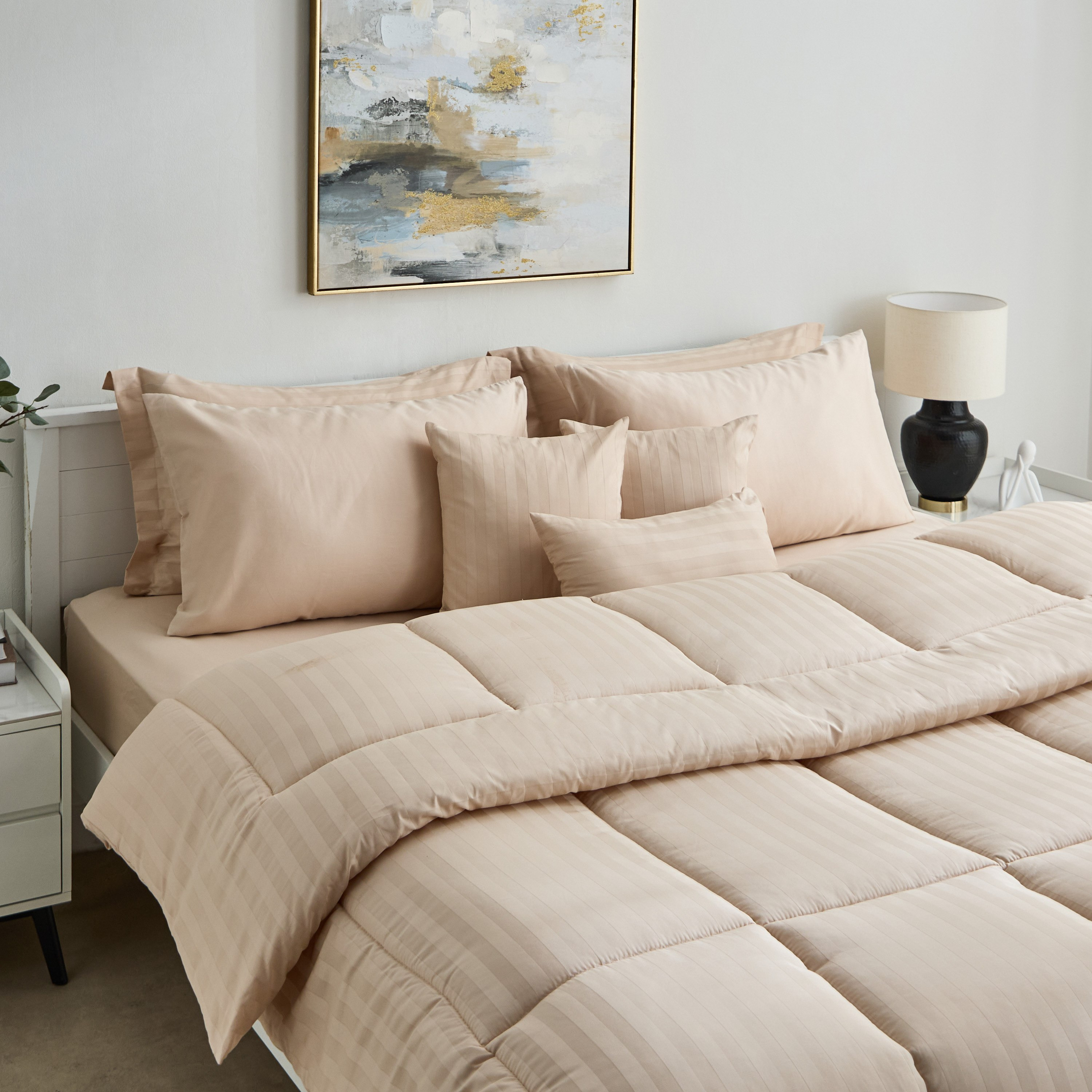 Hamilton 9-Piece BIAB Cotton Super King Comforter Set - 240x240 cm-hbxhomeware-hbxbedroom-image-1