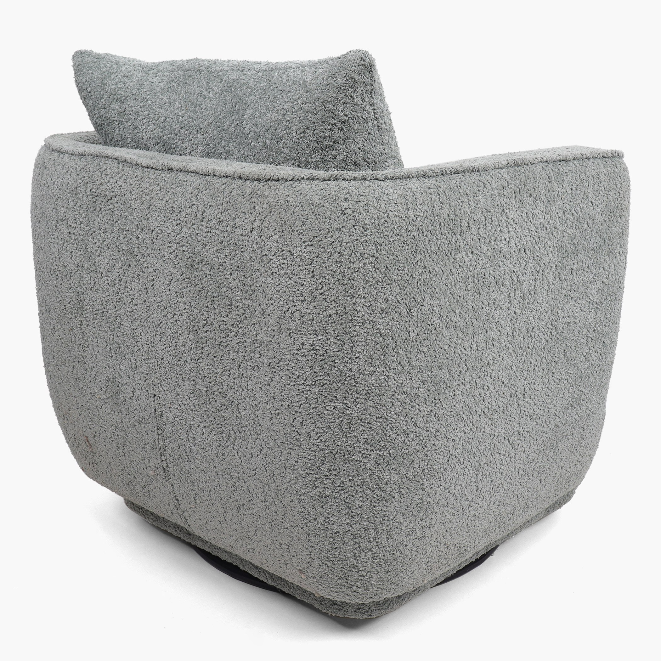 Harly Fabric Swivel Accent Chair with Cushion-hbxlivingroom-sofasandarmchairs-easychairs-image-2