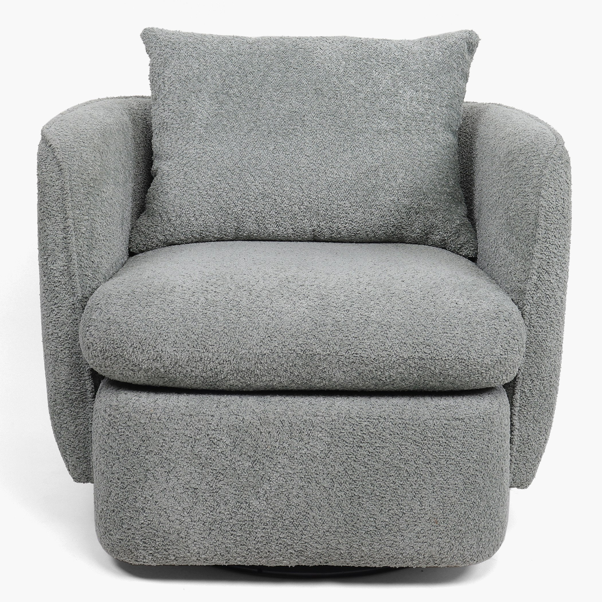 Harly Fabric Swivel Accent Chair with Cushion-hbxlivingroom-sofasandarmchairs-easychairs-image-3
