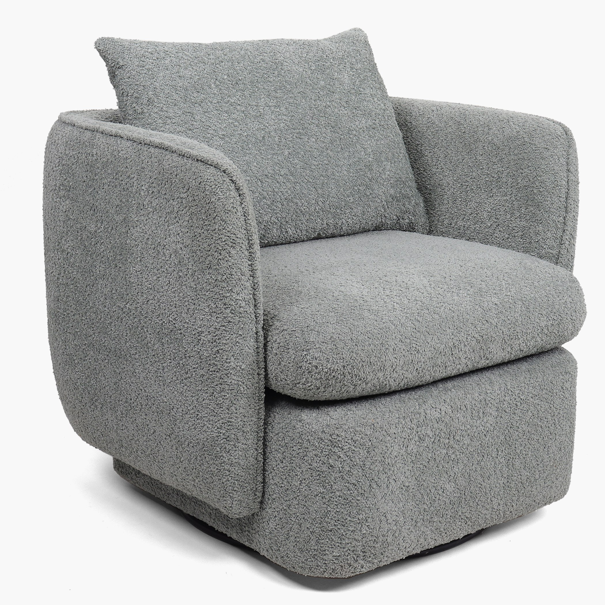 Harly Fabric Swivel Accent Chair with Cushion-hbxlivingroom-sofasandarmchairs-easychairs-image-5