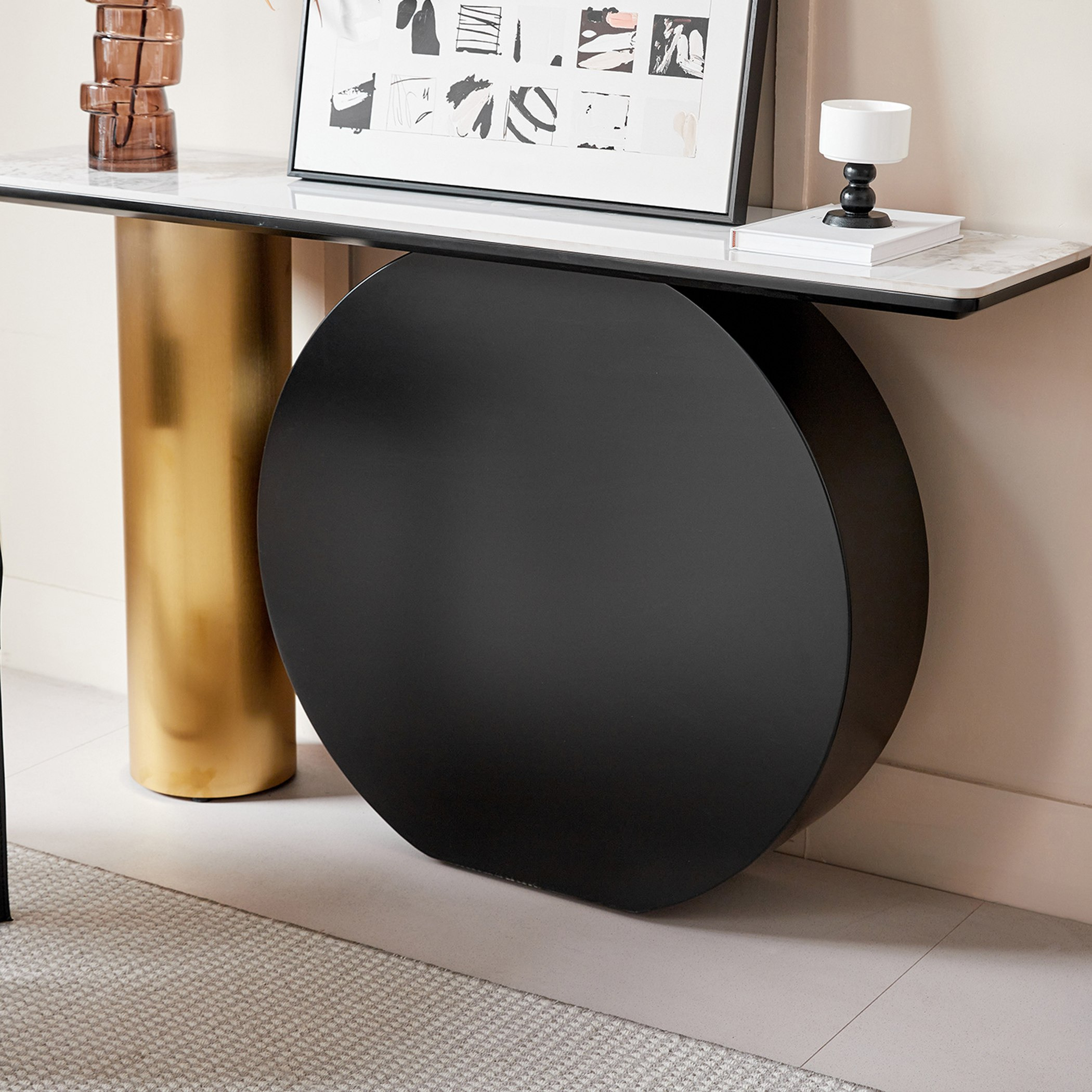 Bassett Sintered Stone Console Table-hbxfurniture-tablesandstands-consoletables-image-6