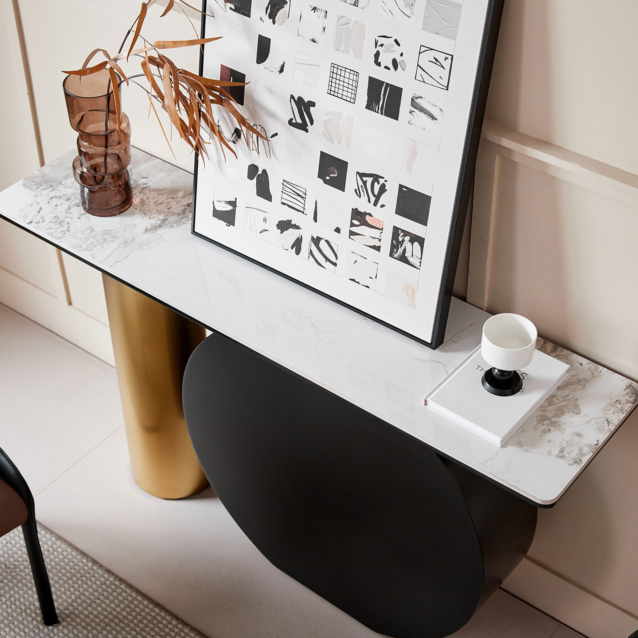 Bassett Sintered Stone Console Table-hbxfurniture-tablesandstands-consoletables-image-3