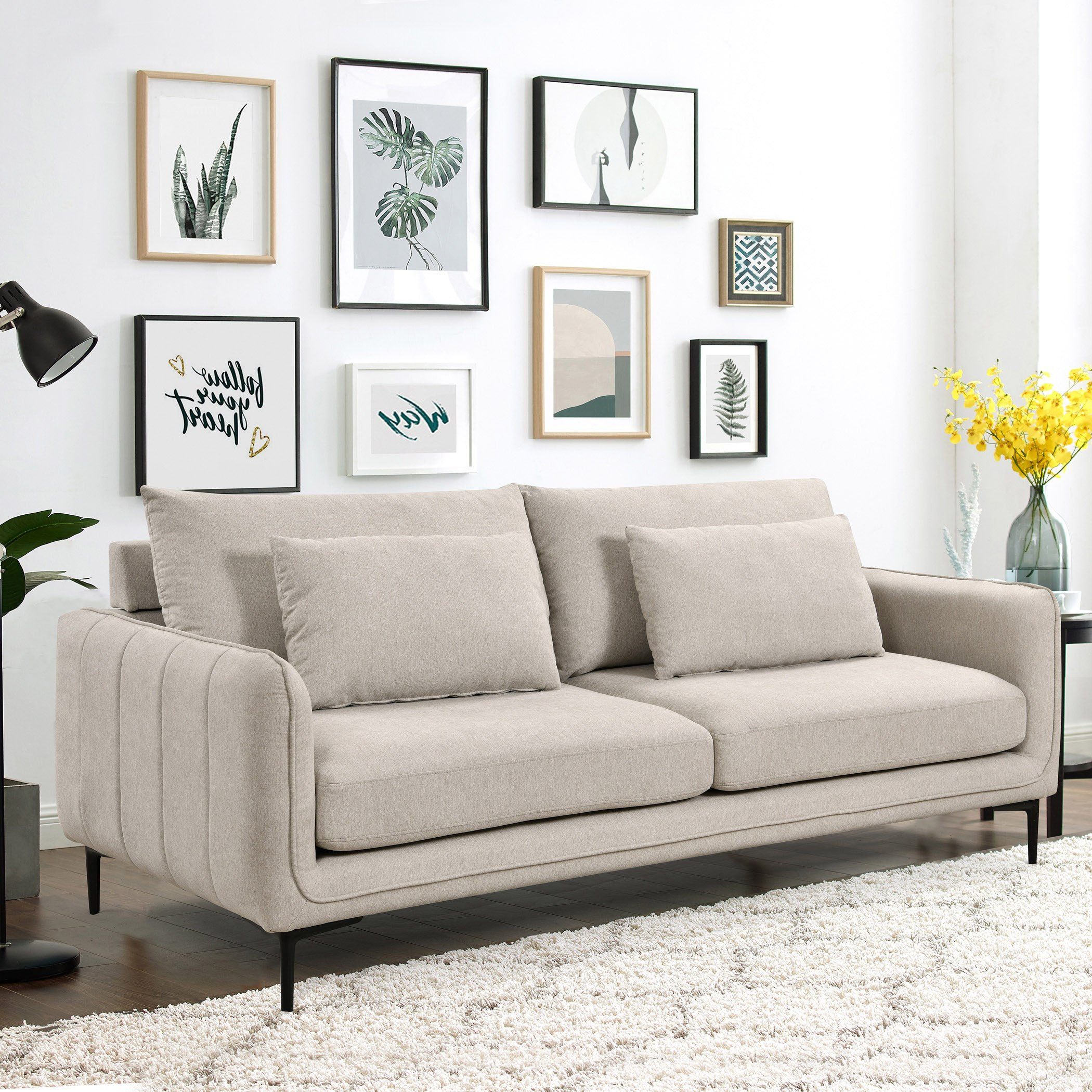 كنبة قماش 3 مقاعد مع وسادتين من سافنيك-hbxlivingroom-sofasandarmchairs-sofas-image-1