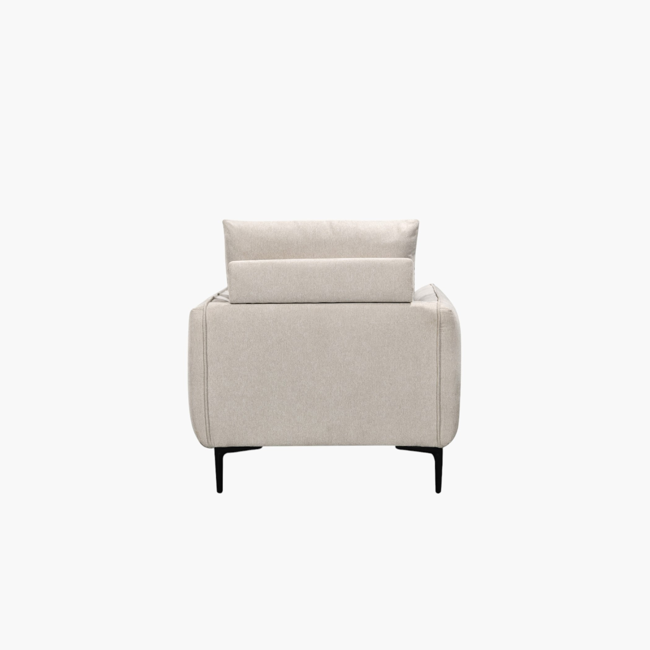 Savnik Armchair Fabric Sofa with 1 Cushion-hbxlivingroom-sofasandarmchairs-sofas-image-5