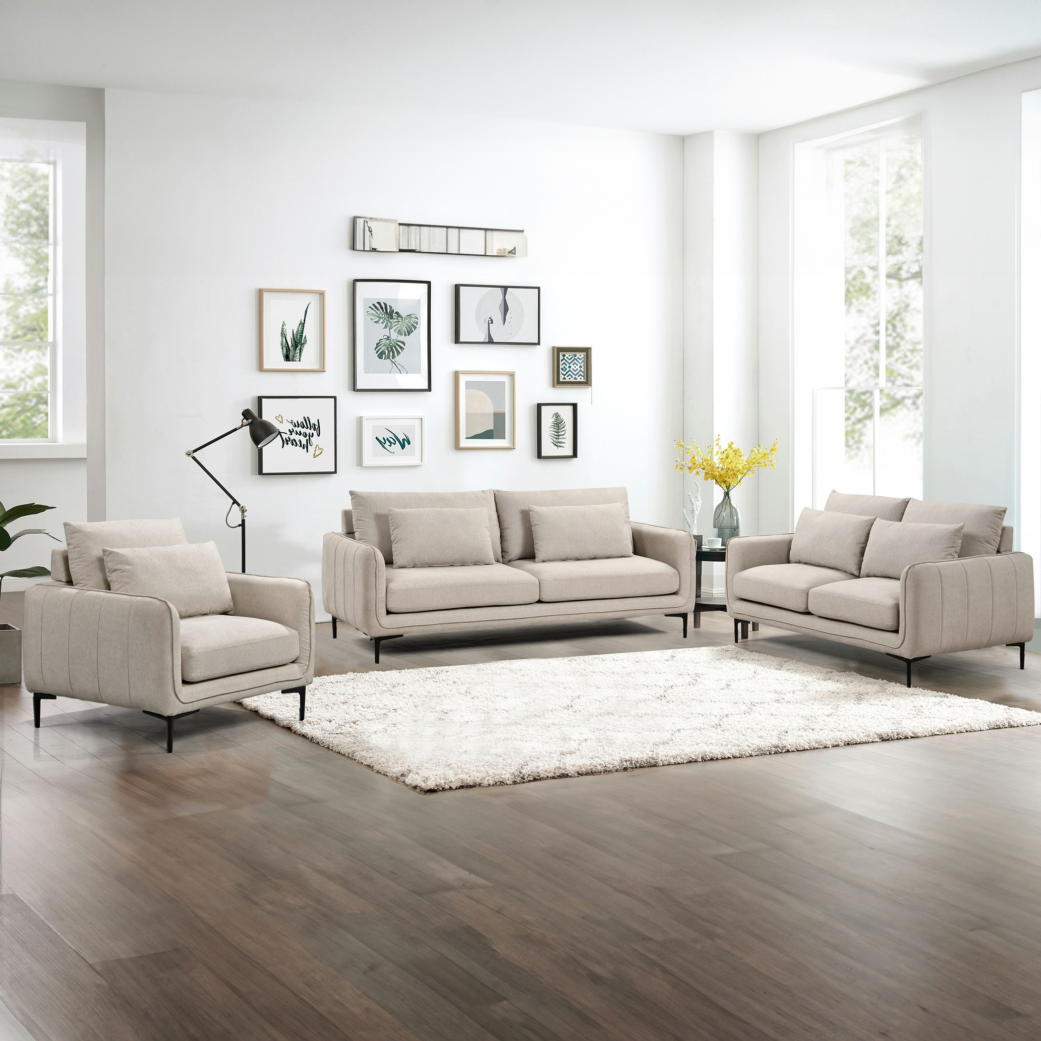 Savnik Armchair Fabric Sofa with 1 Cushion-hbxlivingroom-sofasandarmchairs-sofas-image-9