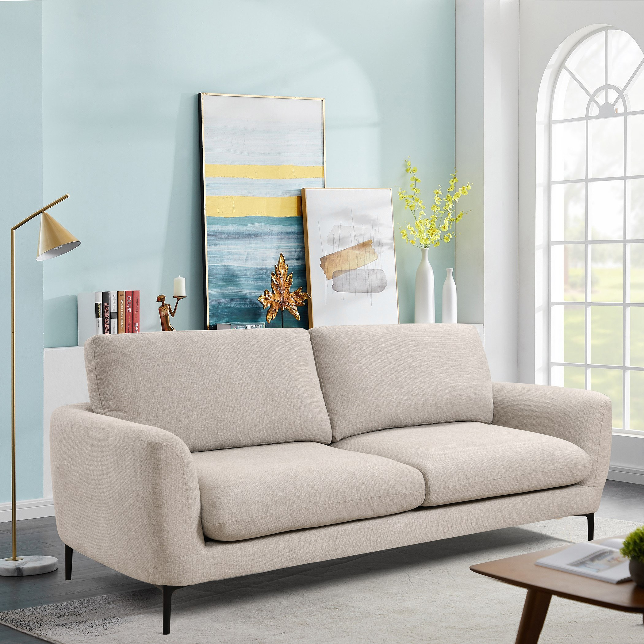 كنبة قماش بـ3 مقاعد من بيسكا-hbxlivingroom-sofasandarmchairs-sofas-image-1