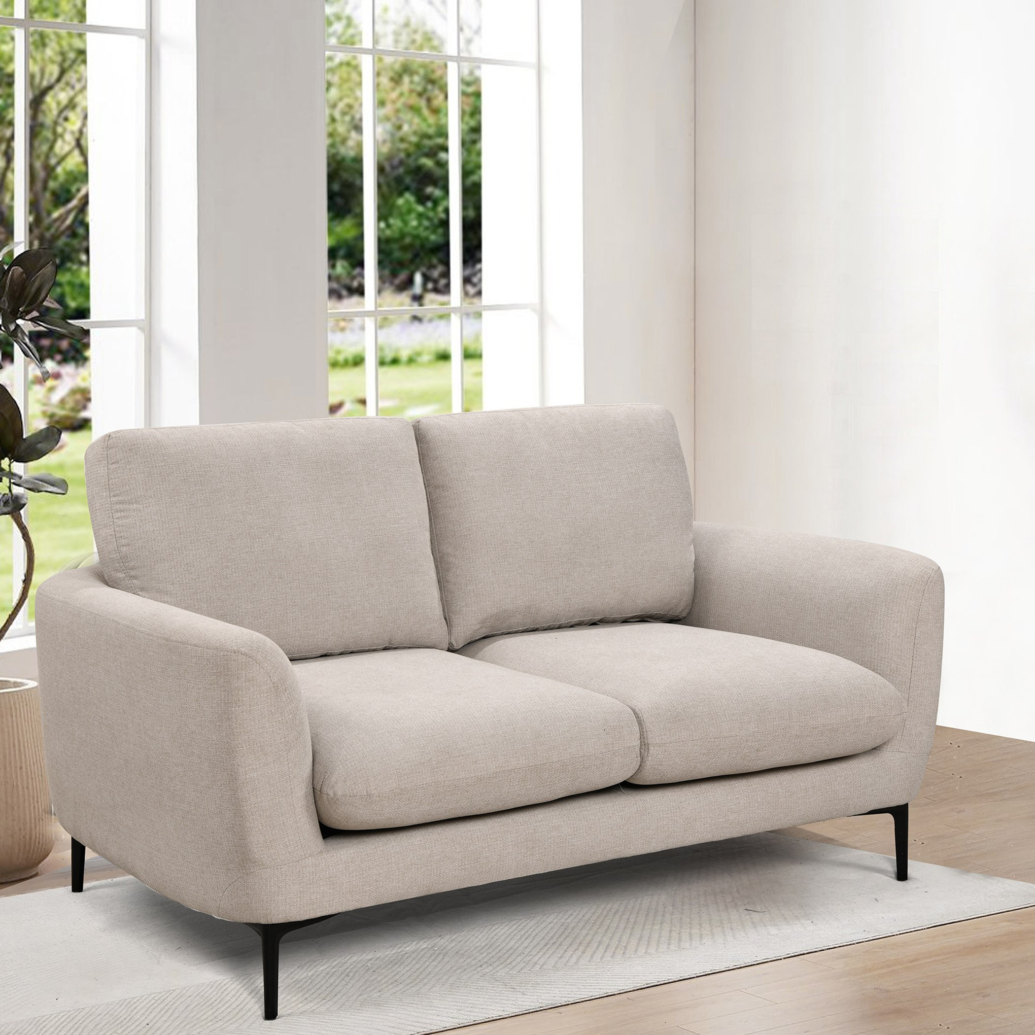 Pesca 2-Seater Fabric Sofa-hbxlivingroom-sofasandarmchairs-sofas-image-1