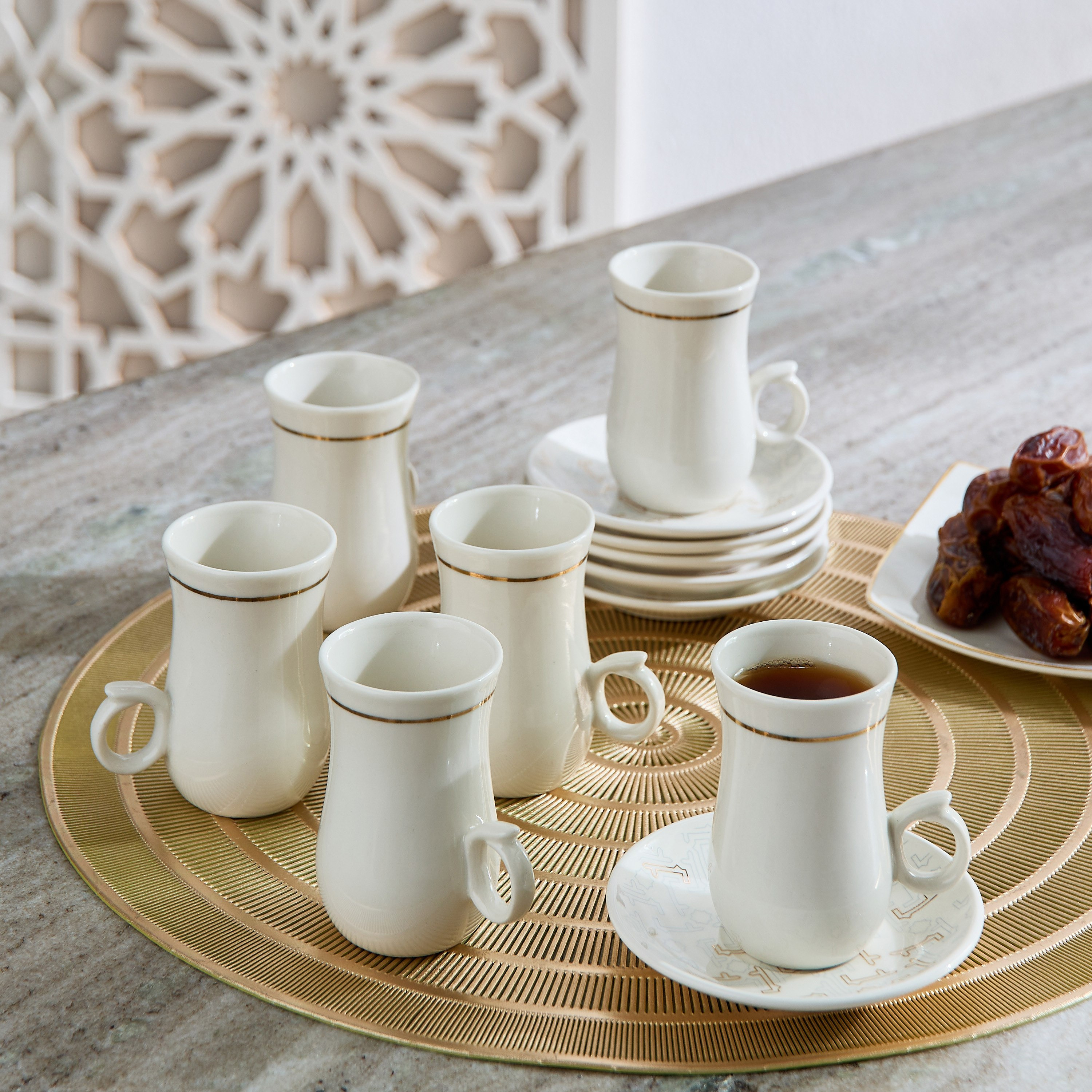 طقم قهوة إستكانة 12 قطعة ميراج من سكاي لاين-hbxhomeware-hbxkitchen-image-1