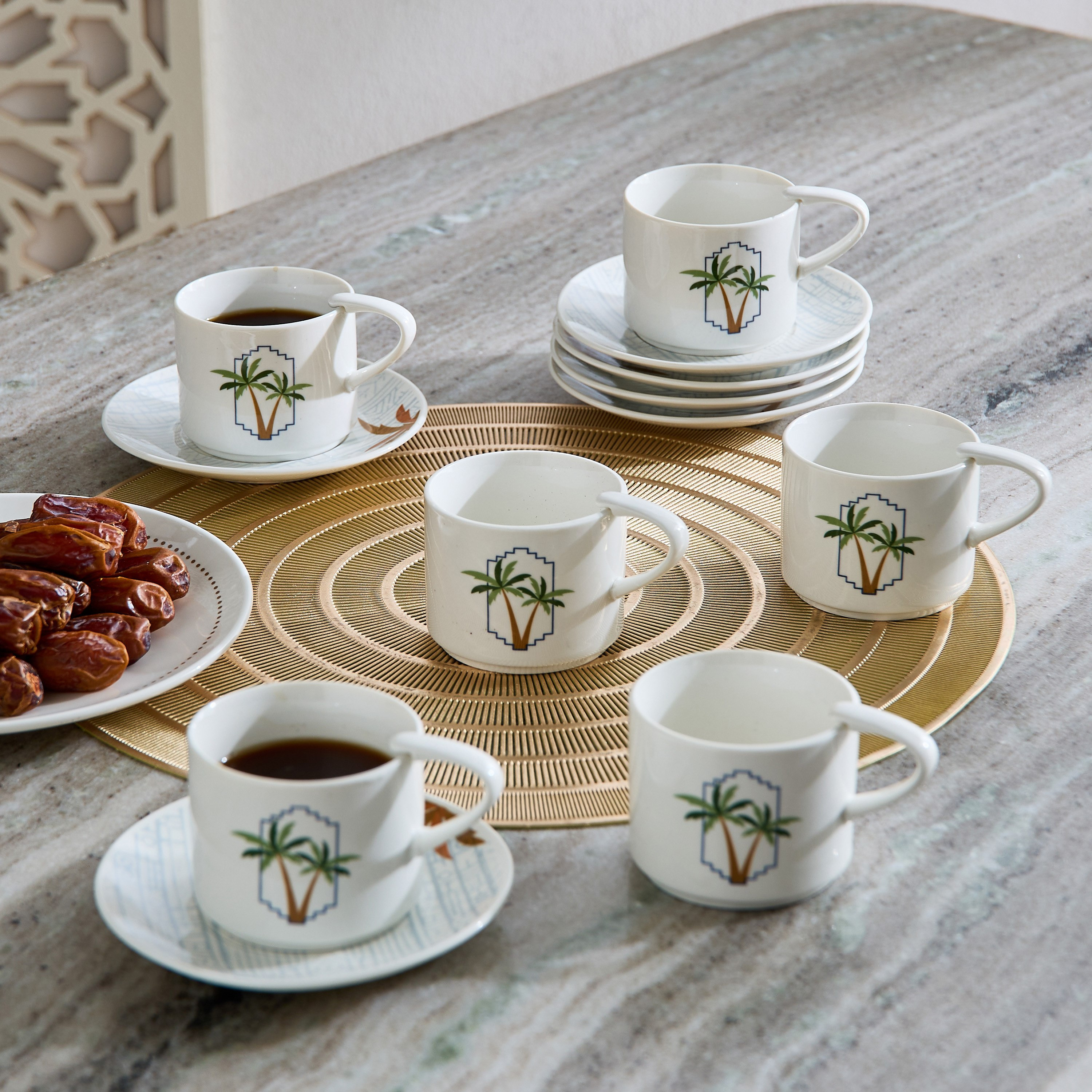 طقم فناجين شاي وصحون 12 قطعة لوكس من نوماديك-hbxhomeware-hbxkitchen-image-2