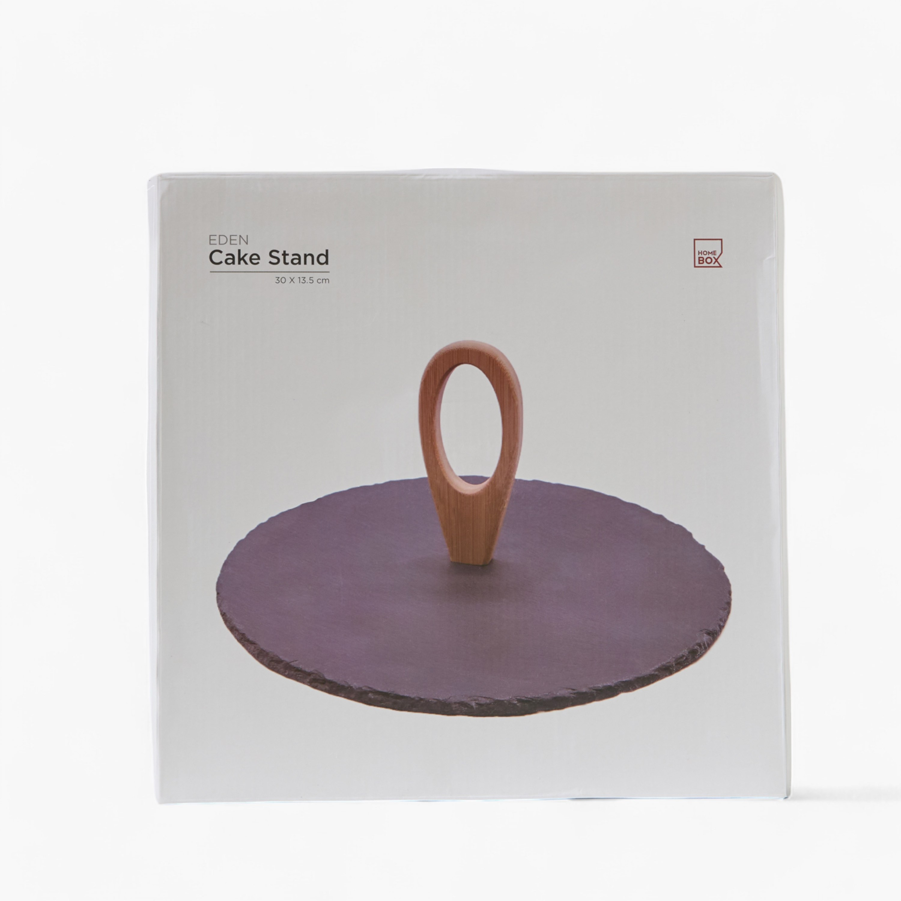 Eden Round Slate Cake Stand with Bamboo Handle-hbxdecorandfurnishings-tabletop-serveware-image-7