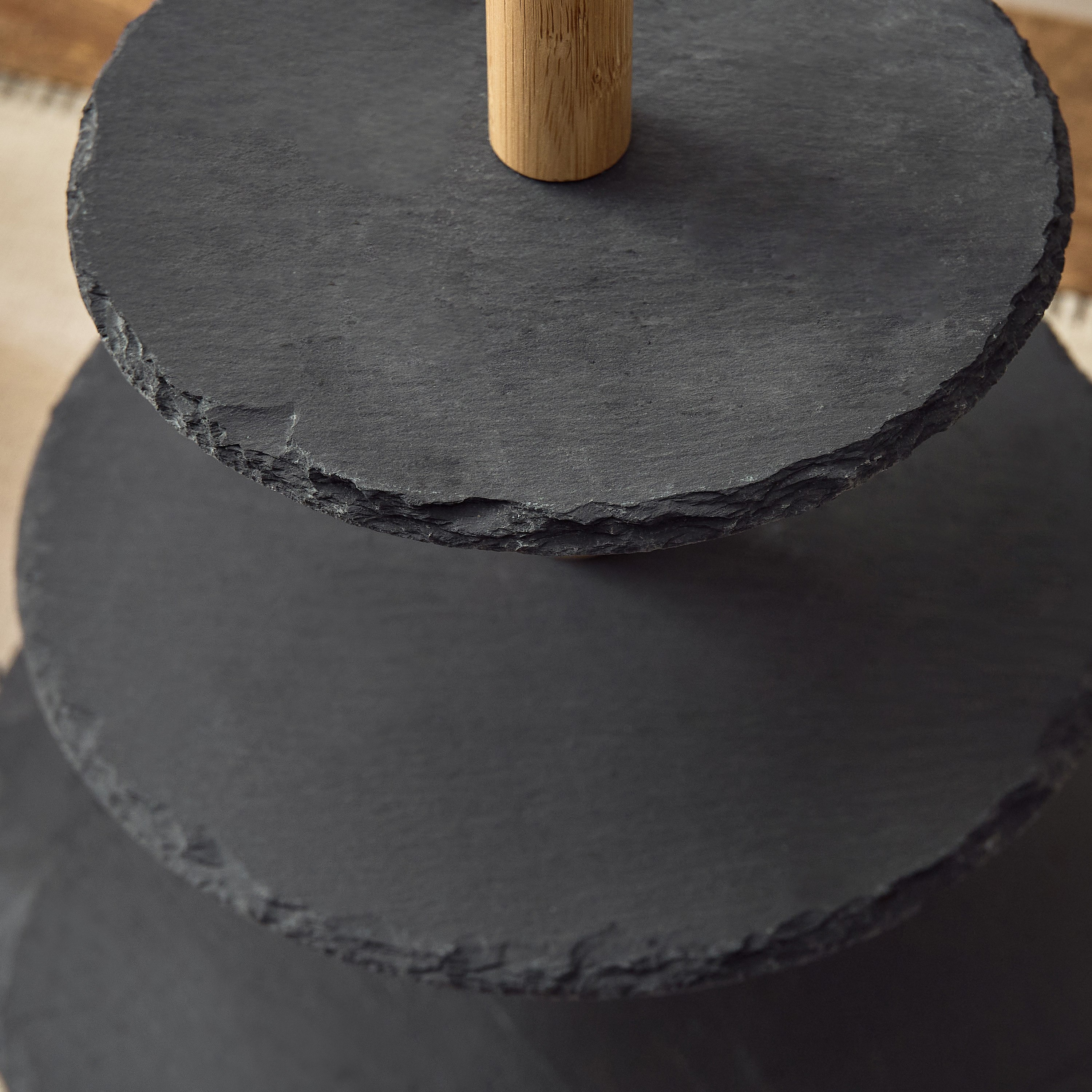 Eden Slate 3-Tier Snack Serving Set-hbxdecorandfurnishings-tabletop-serveware-image-3