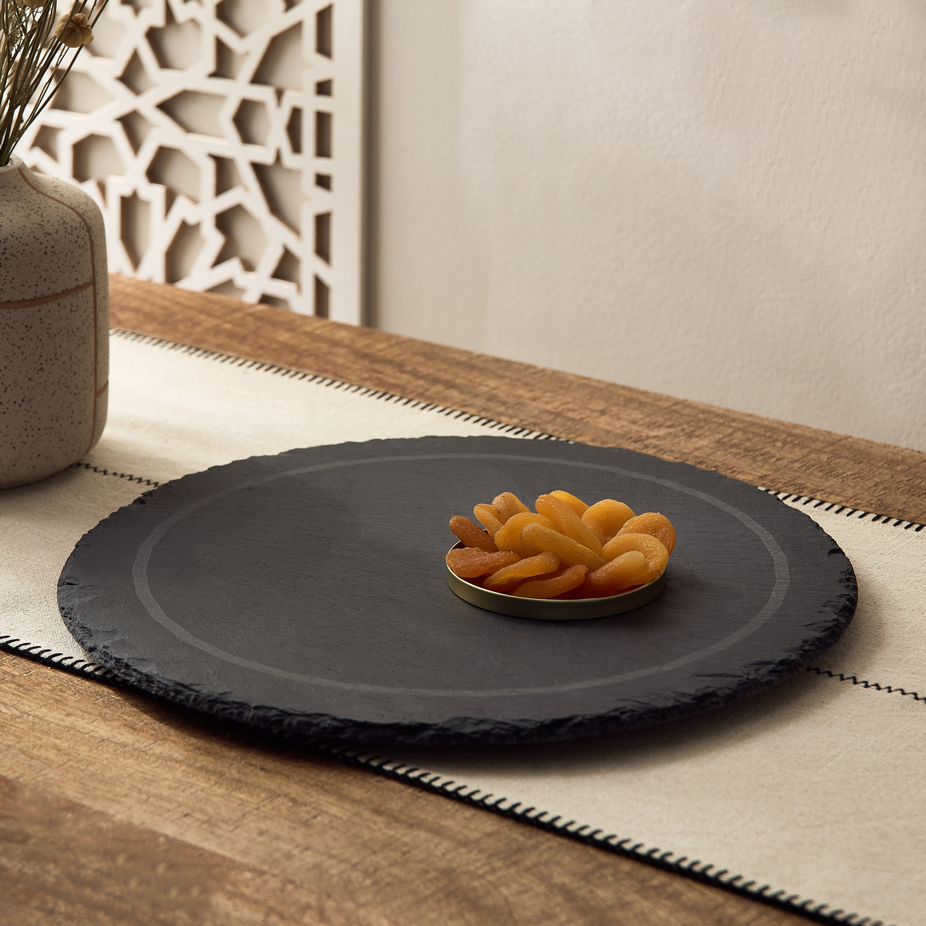 صينية دوارة حجر من إدن-hbxdecorandfurnishings-tabletop-serveware-image-1