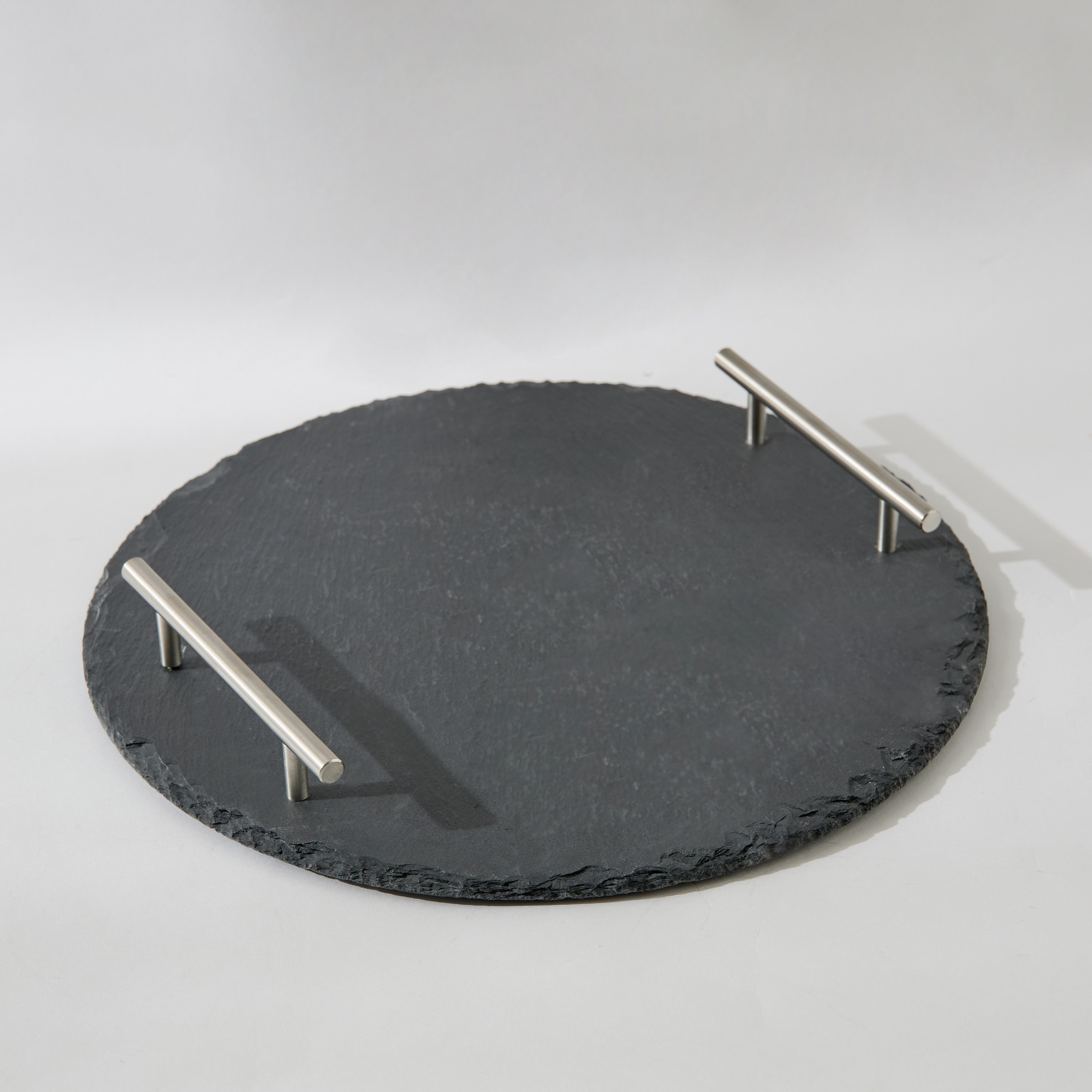 Eden Round Slate Tray with Handle-hbxdecorandfurnishings-tabletop-serveware-image-7