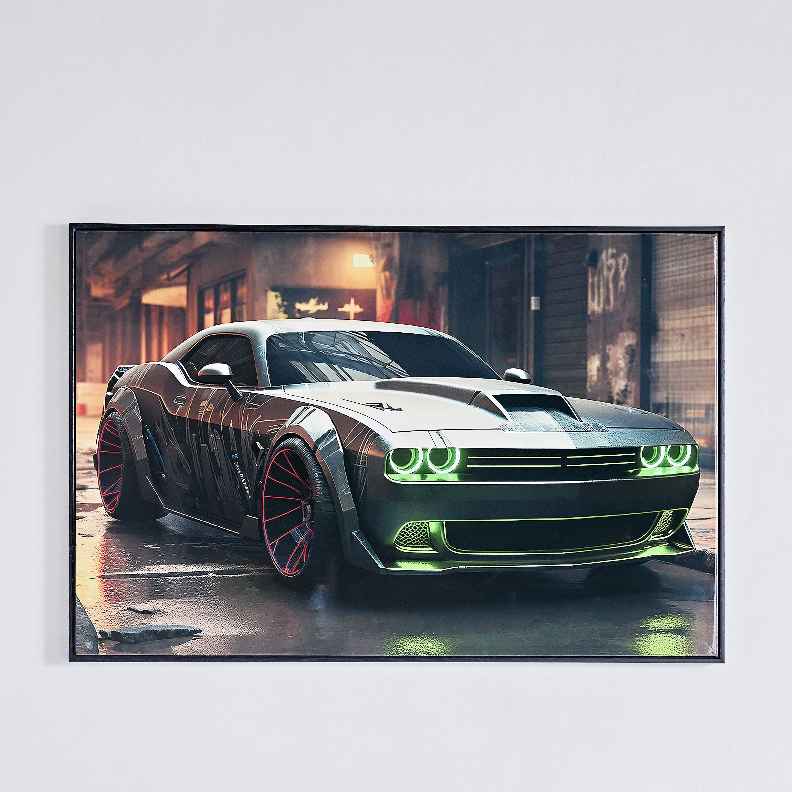 Ersel Lamborghini Framed Picture with High Gloss Surface - 60x90x2.8 cm-hbxhomeware-hbxdecorandfurnishings-image-3