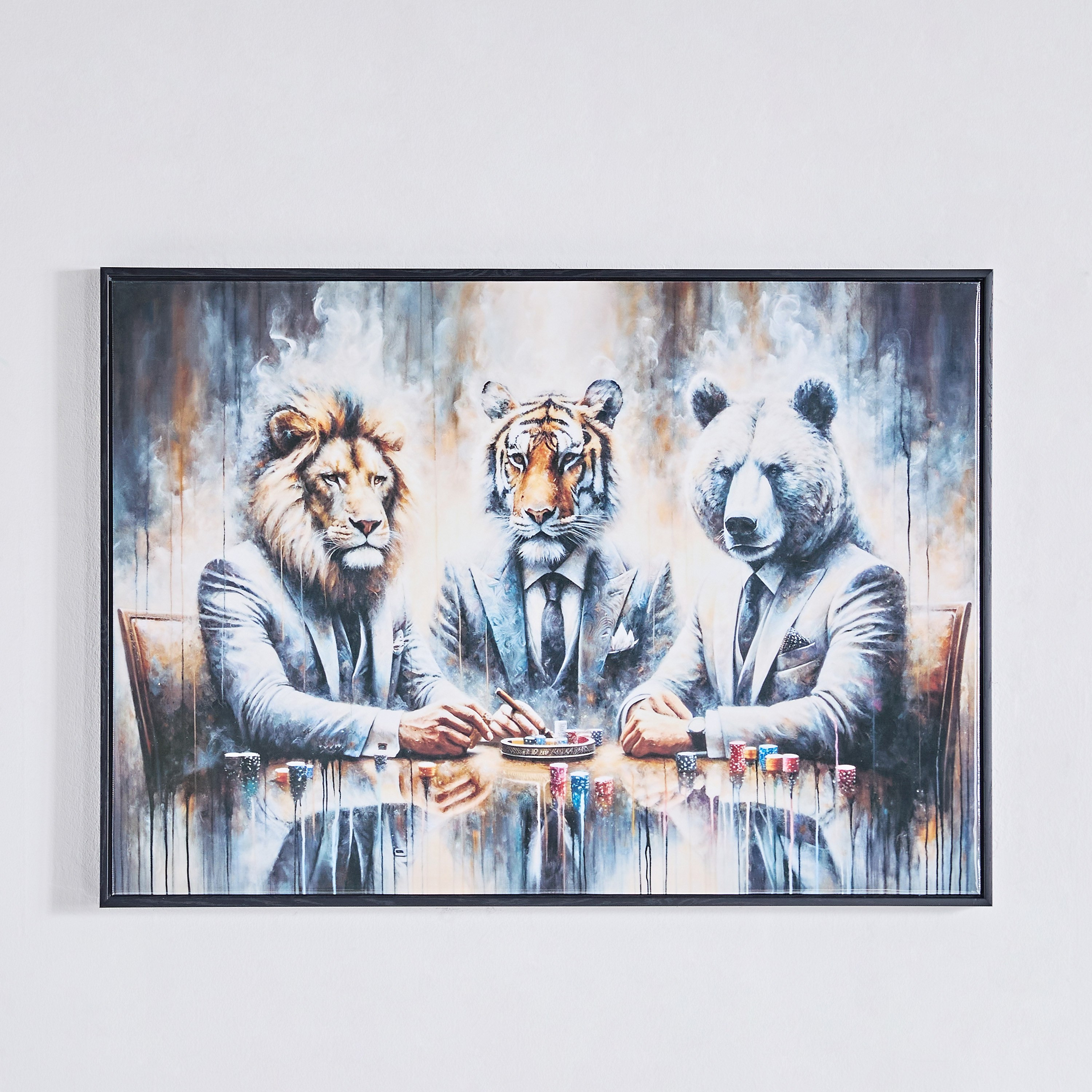 Ersel Friends Framed Picture - 50x70x2.5 cm-hbxhomeware-hbxdecorandfurnishings-image-3