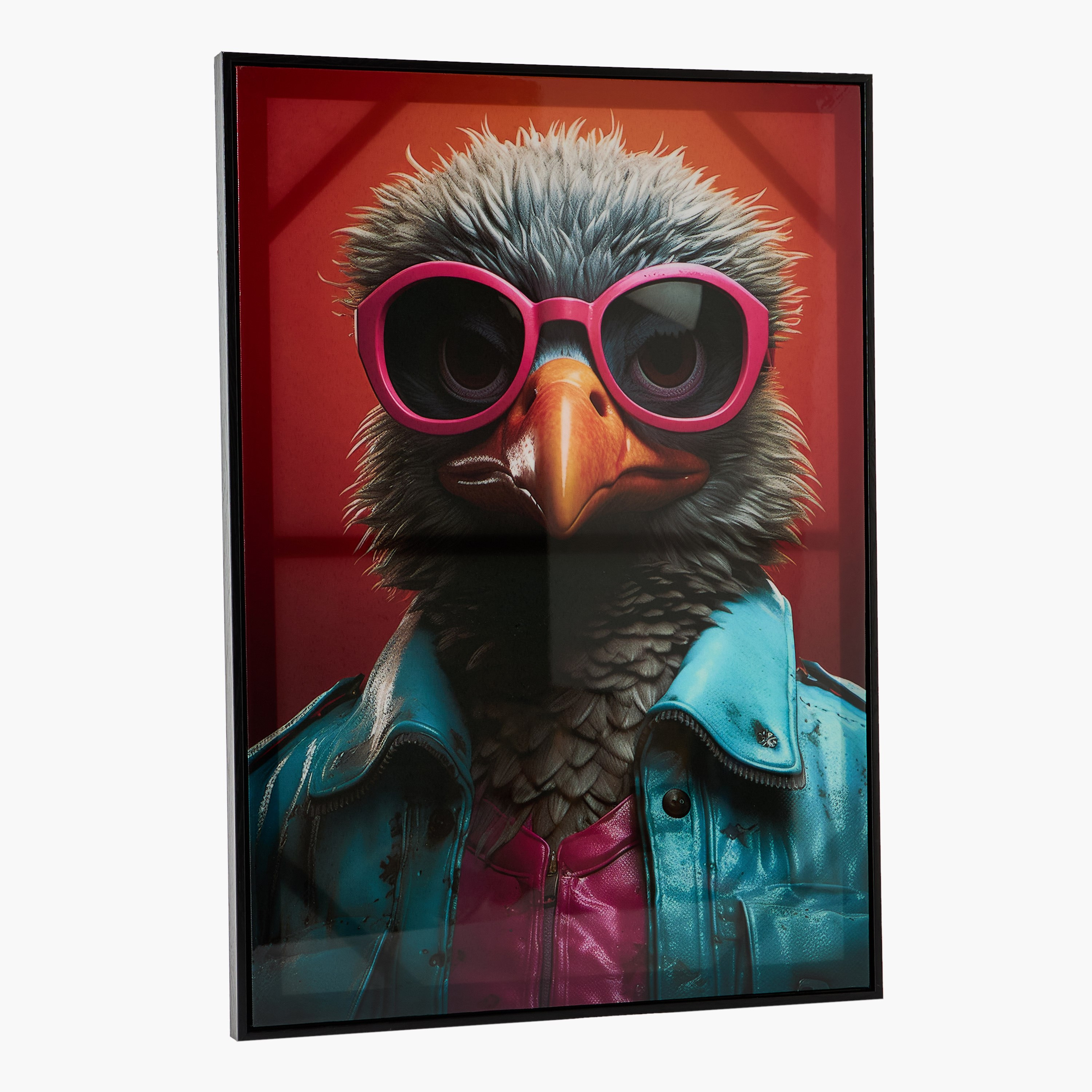 لوحة مؤطرة بتصميم طائر من إرسيل - 50x70x2.5 سم-hbxhomeware-hbxdecorandfurnishings-image-1