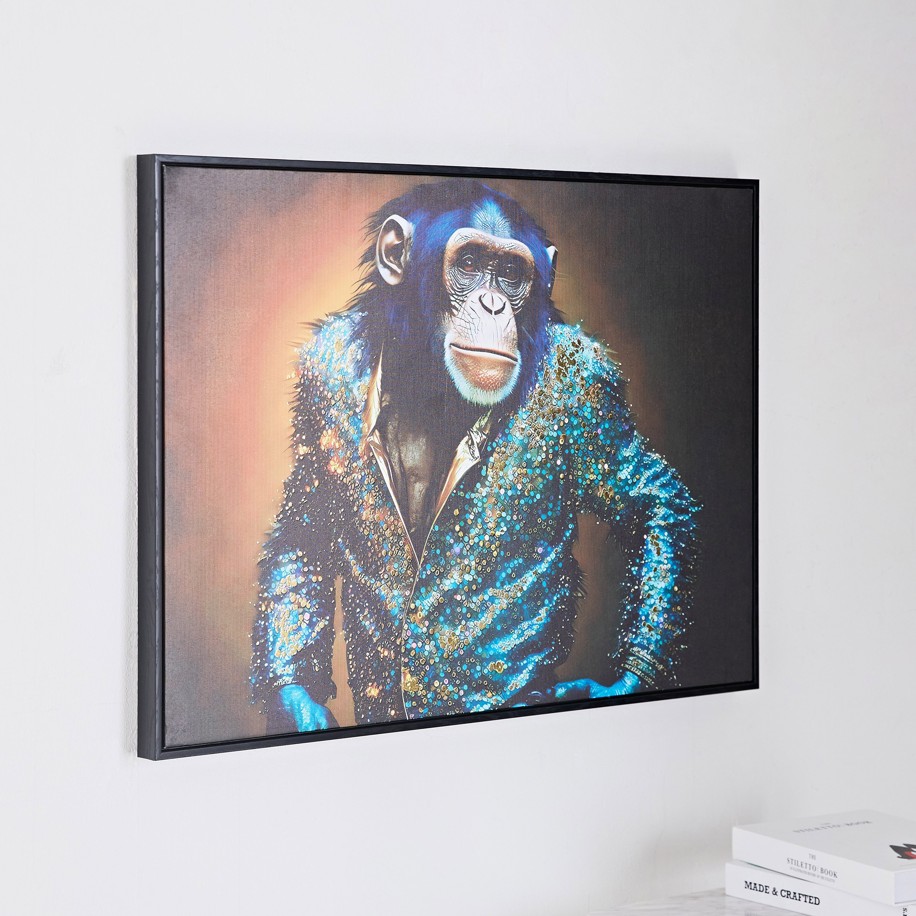 Ersel Glam Ape with Foil Surface - 50x70x2.8 cm-PROMO_HB_AE_B2G2_011025-image-2
