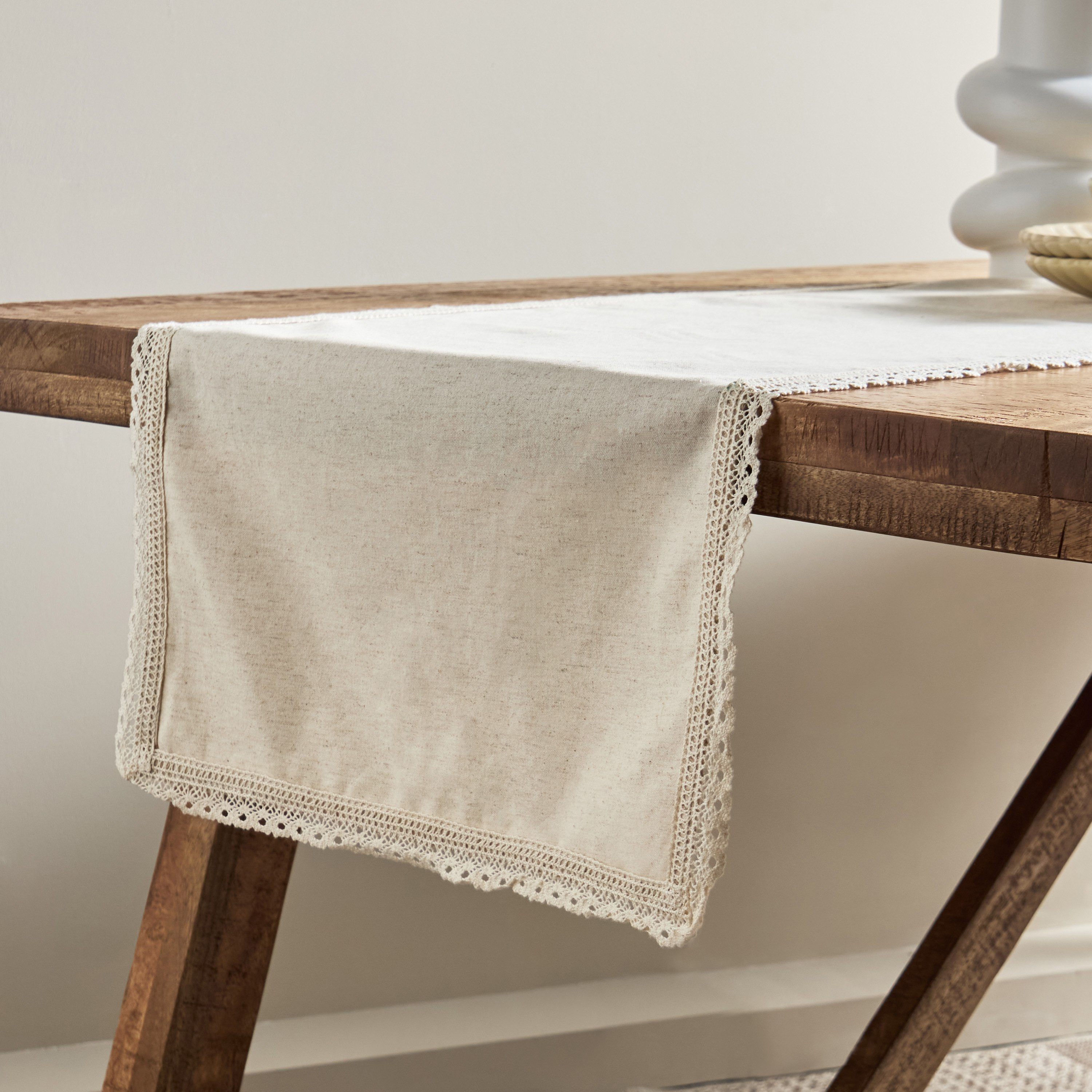 Naturio Lace Table Runner - 40x120 cm-hbxhomeware-kitchenware-kitchenlinens-image-3