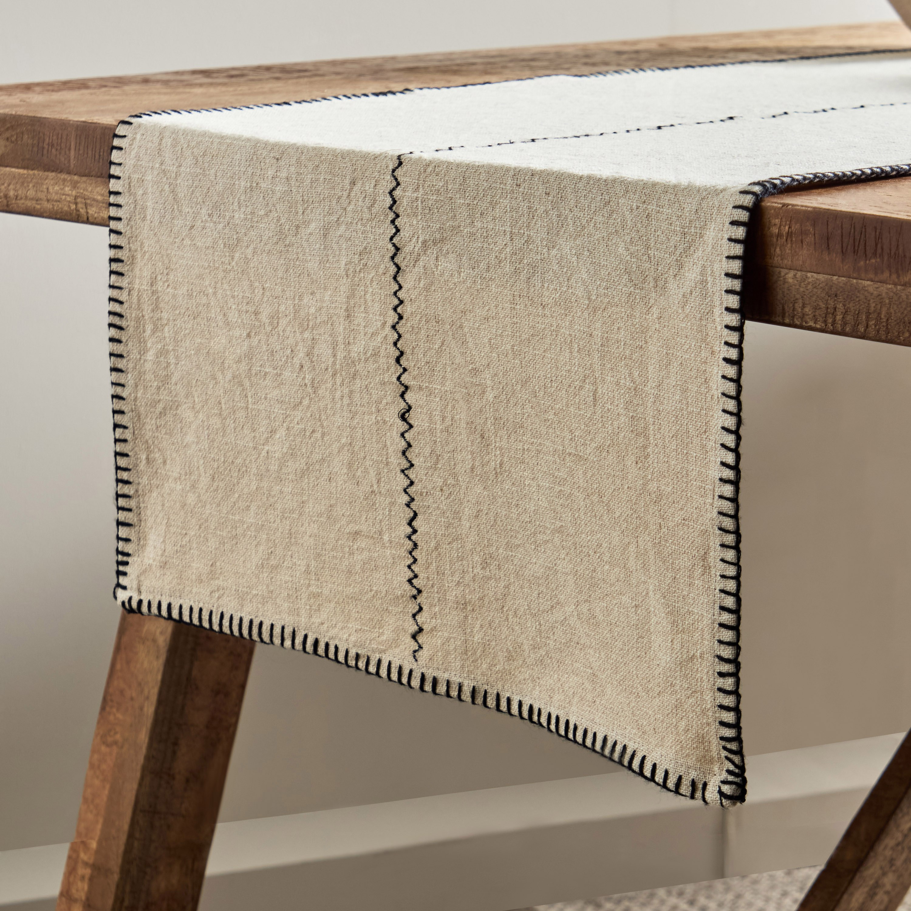 Naturio Stitch Table Runner - 40x120 cm-hbxhomeware-kitchenware-kitchenlinens-image-3