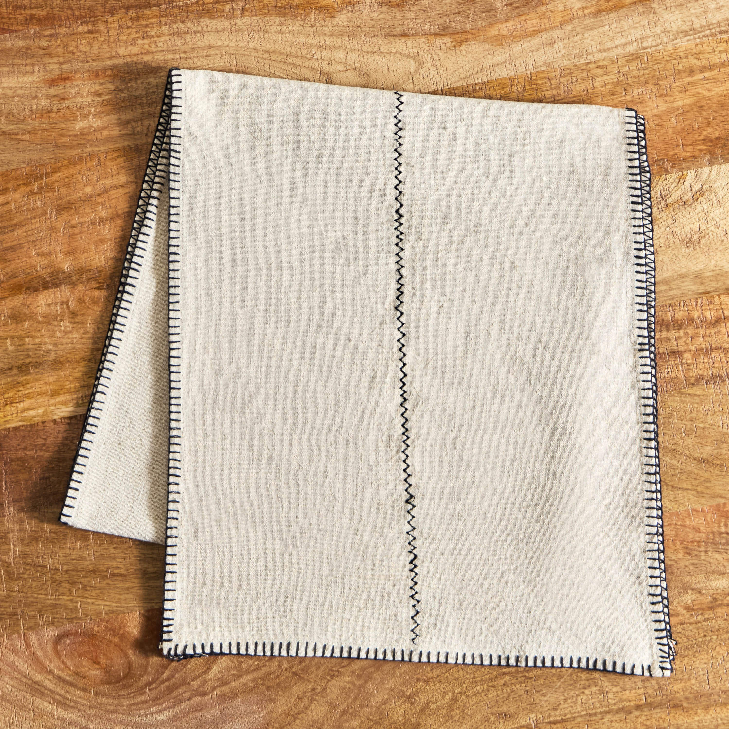 Naturio Stitch Table Runner - 40x180 cm-hbxhomeware-kitchenware-kitchenlinens-image-2