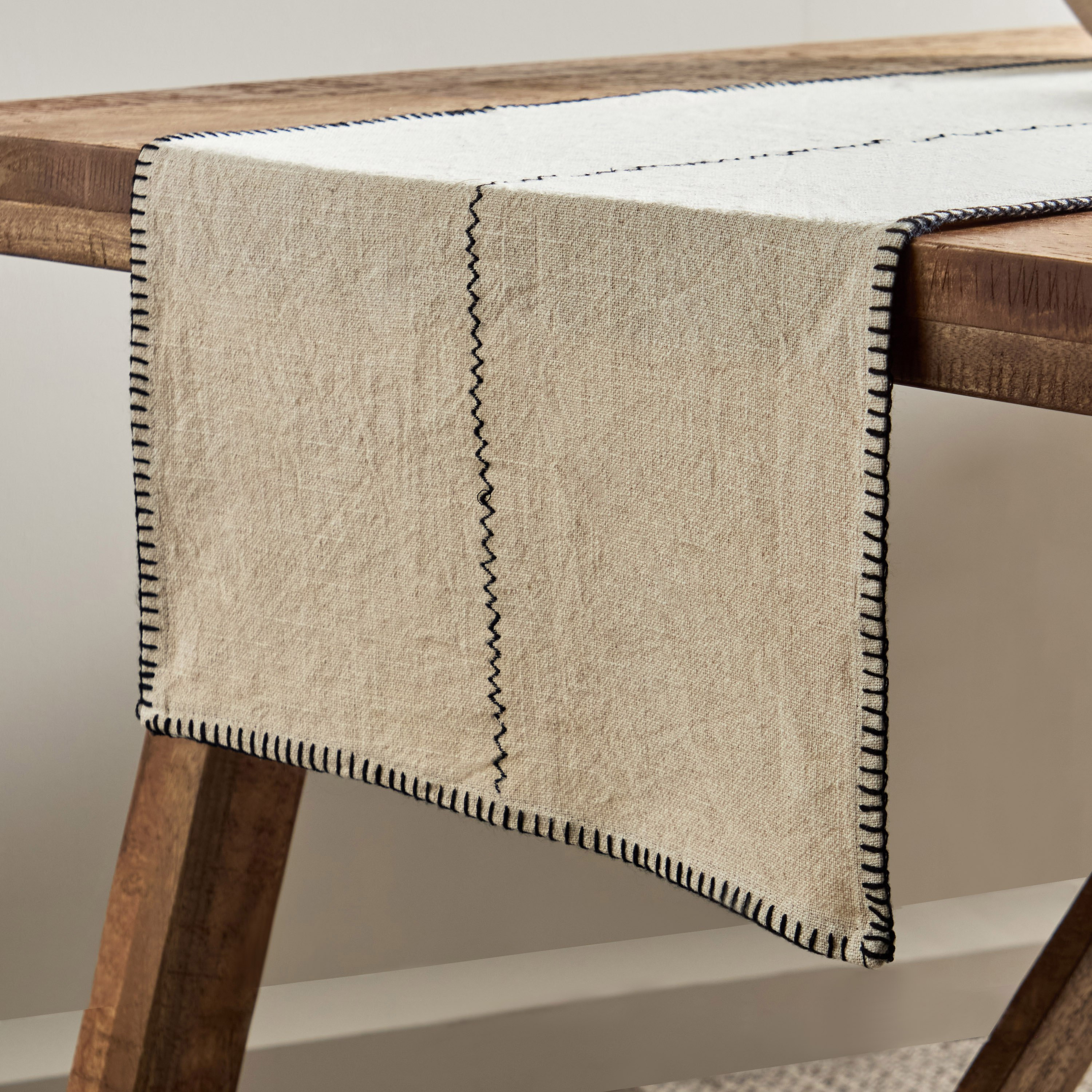 Naturio Stitch Table Runner - 40x180 cm-hbxhomeware-kitchenware-kitchenlinens-image-3