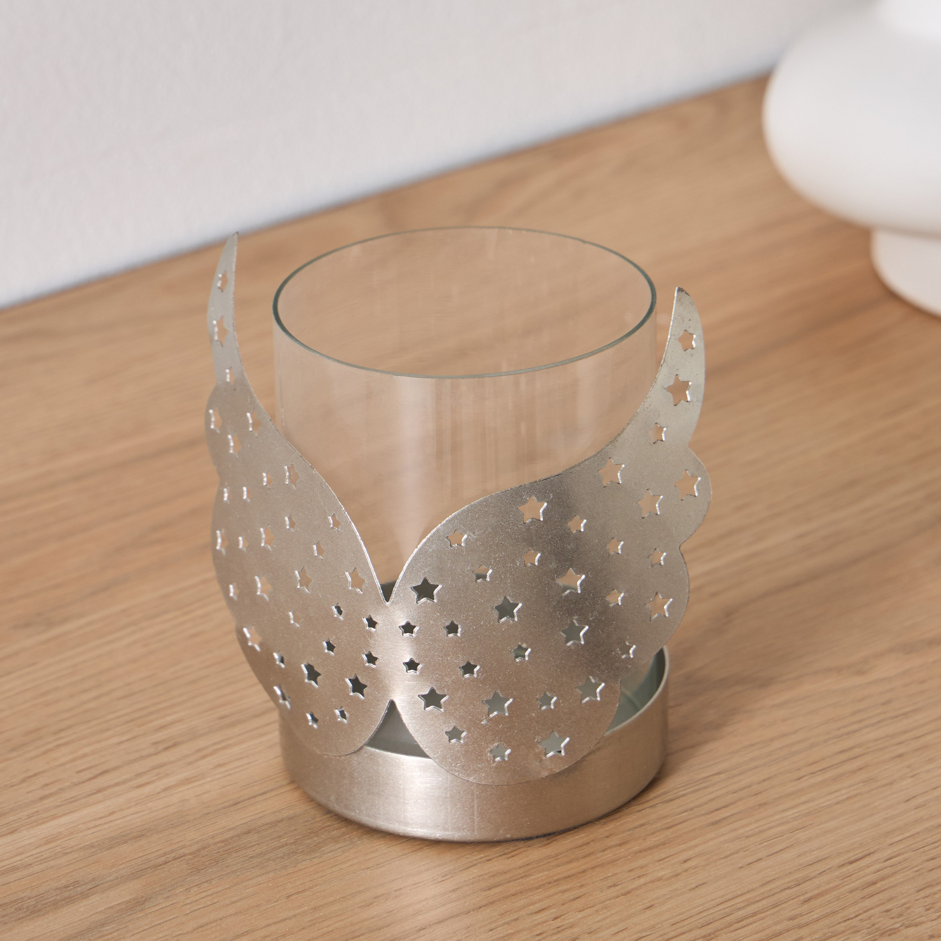 Calot Metal Angel Votive with Glass - 14x8x11 cm-hbxlivingroom-decorandaccessories-candleholders-image-2