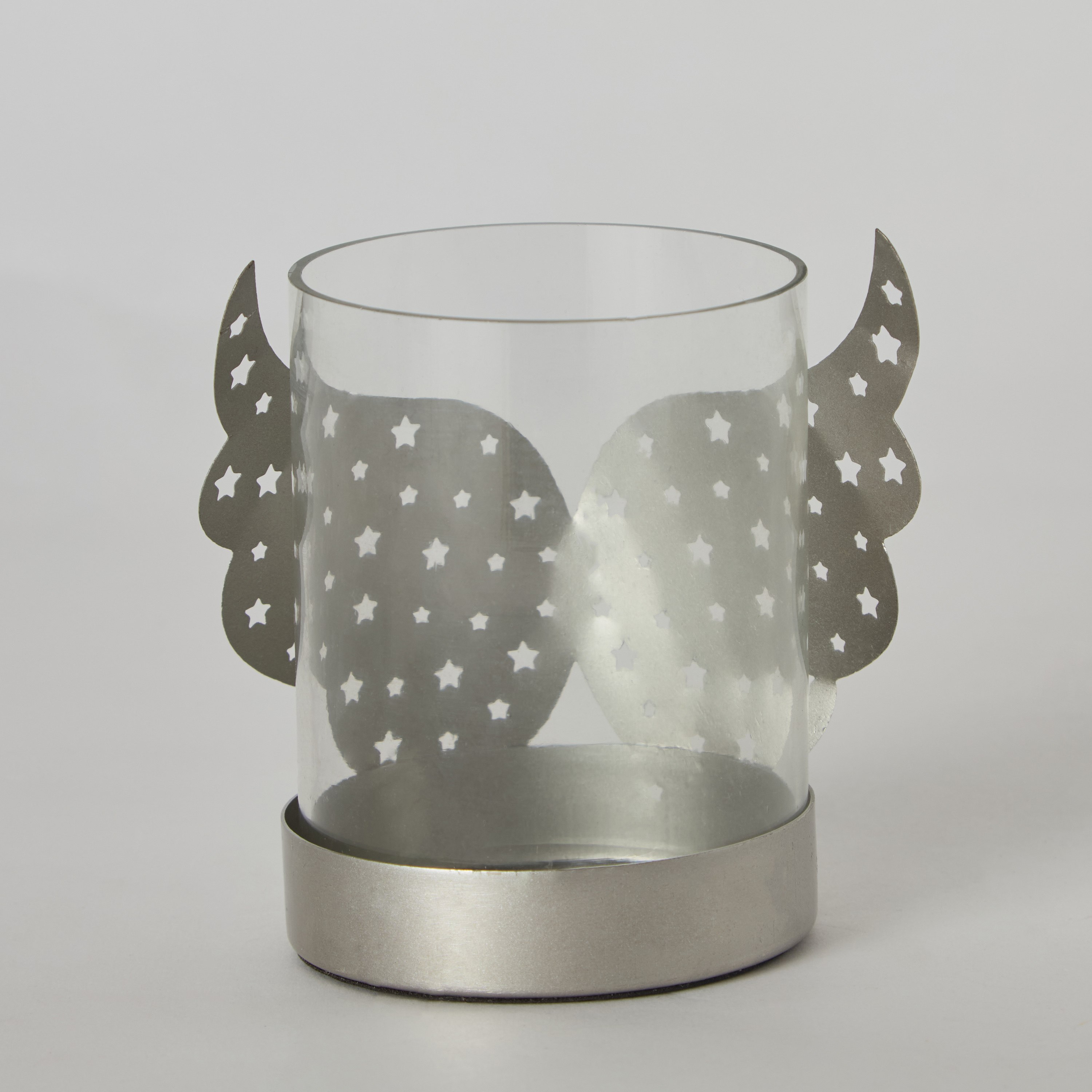 Calot Metal Angel Votive with Glass - 14x8x11 cm-hbxlivingroom-decorandaccessories-candleholders-image-6