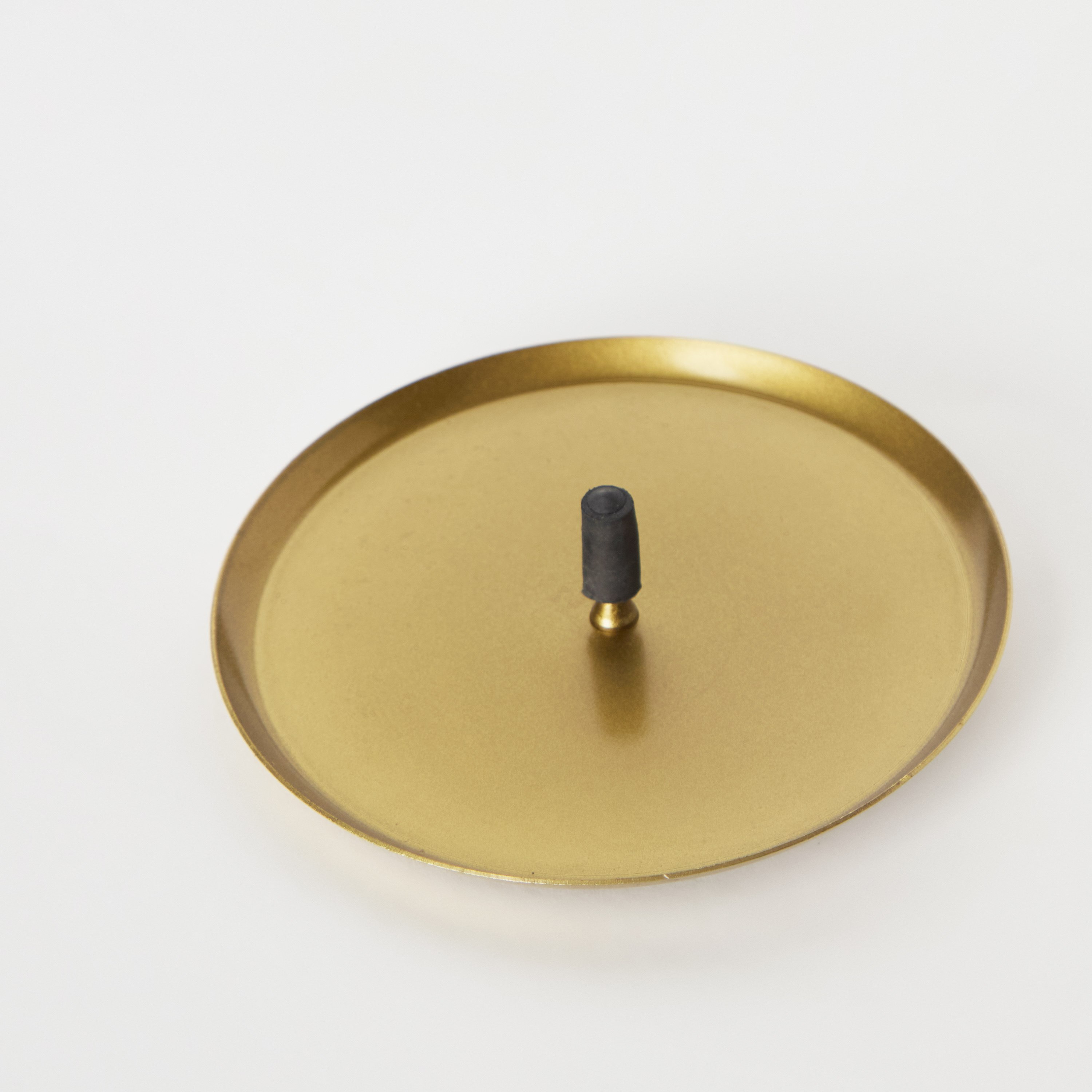 Calot Antique Brass Metal Tealight Stand - 10x10x1 cm-hbxlivingroom-decorandaccessories-candleholders-image-5