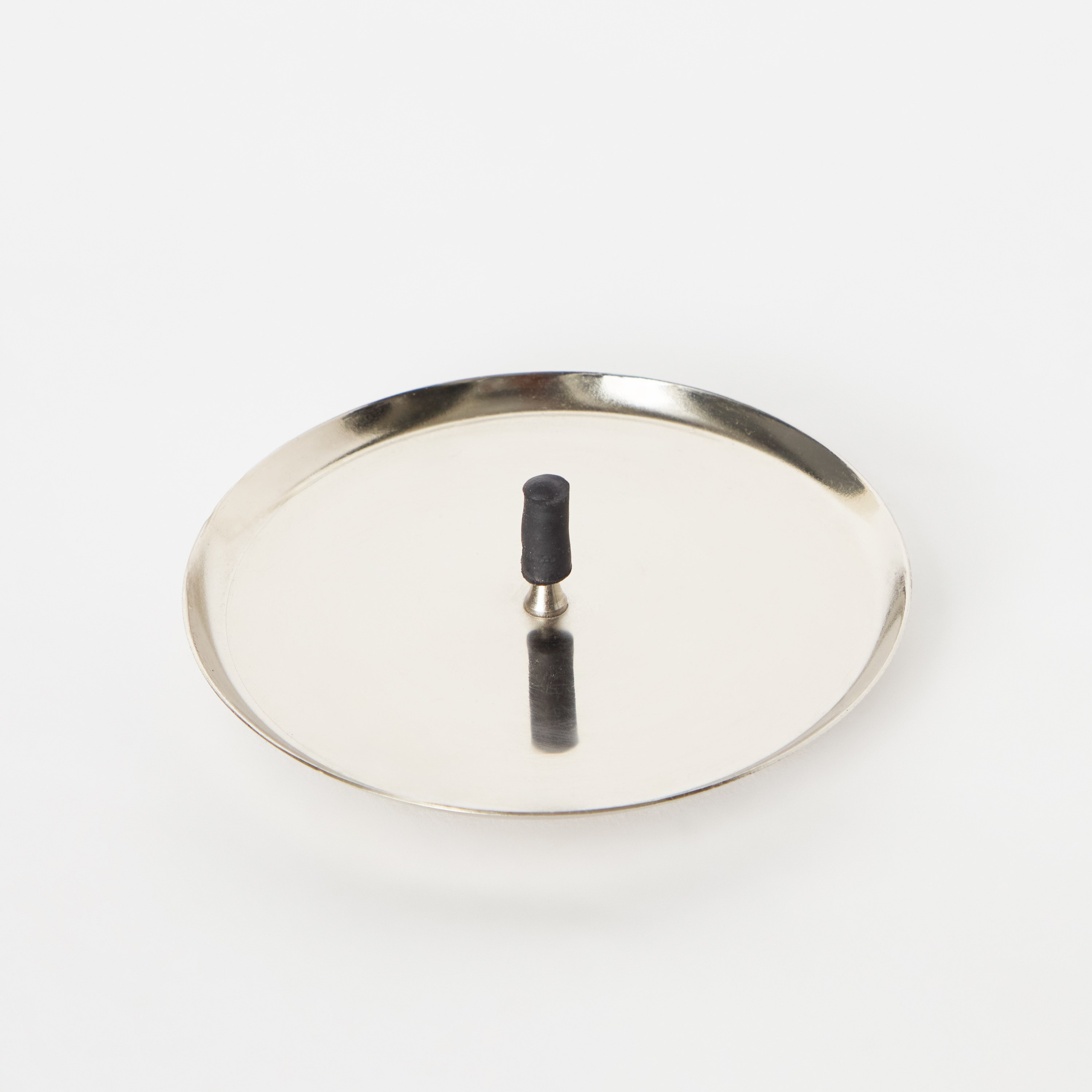 Calot Nickel Metal Tealight Stand - 10x10x1 cm-hbxlivingroom-decorandaccessories-candleholders-image-5