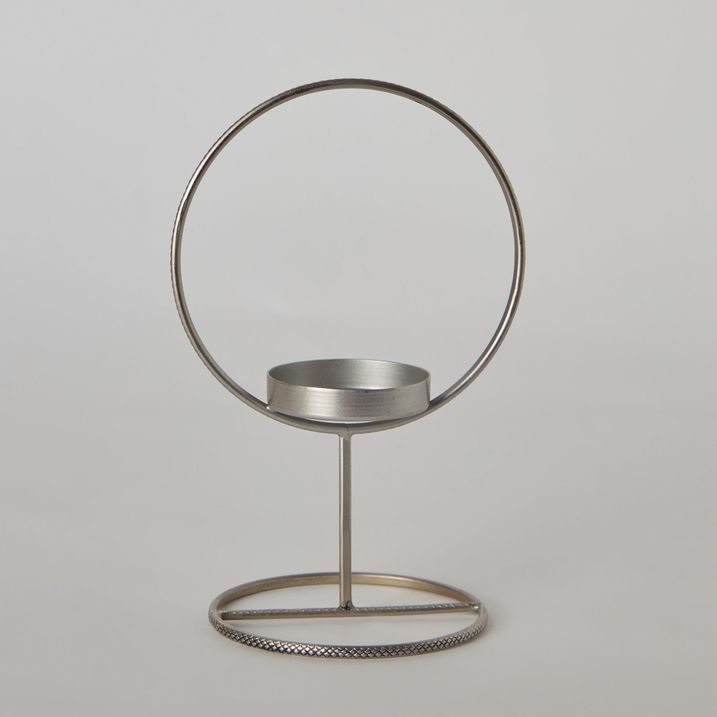 حامل شموع صغيرة معدني من كالوت - 13x10x19.5 سم-hbxlivingroom-decorandaccessories-candleholders-image-5
