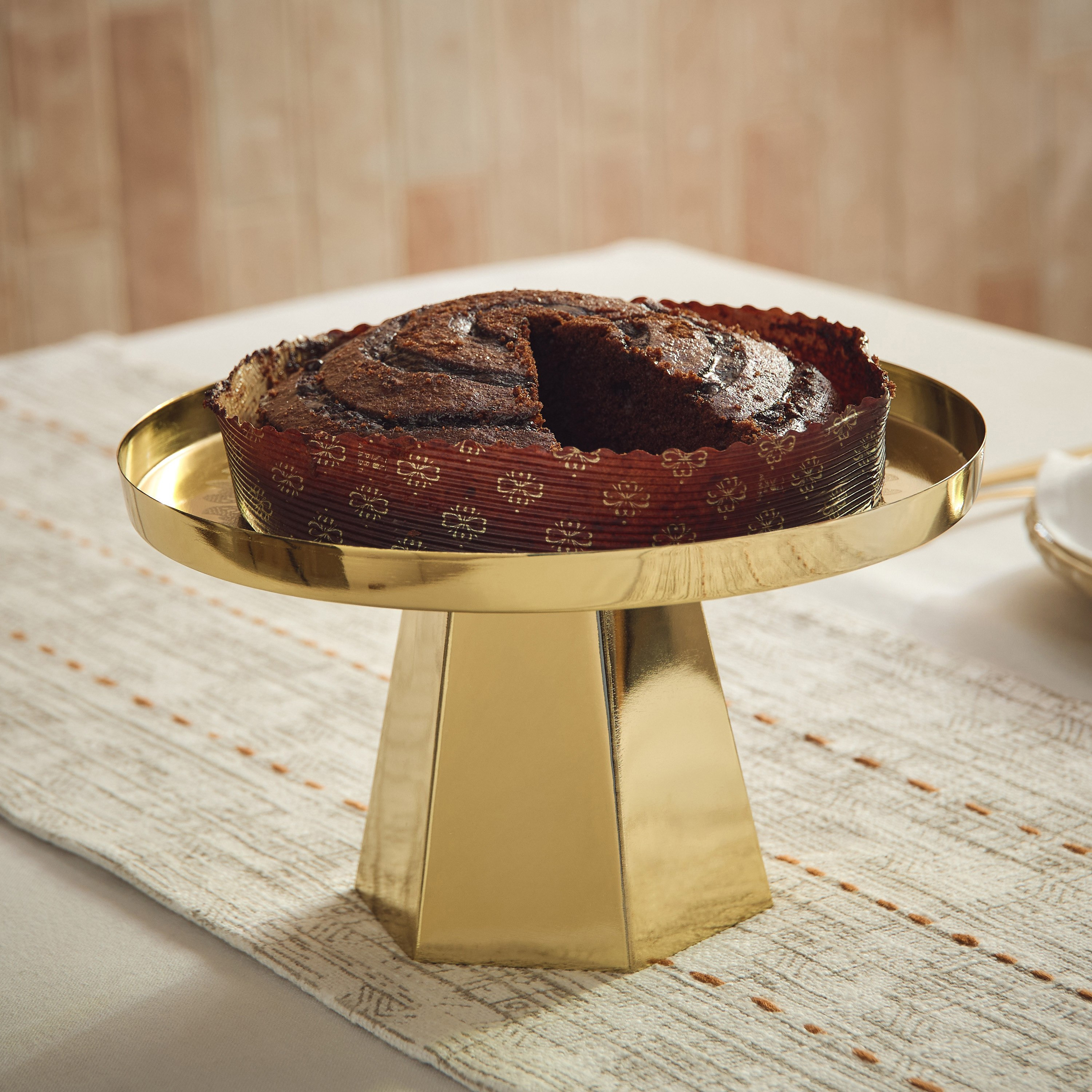 صحن كيك من إليزا - 24x24x14.5 سم-hbxdecorandfurnishings-tabletop-serveware-image-1