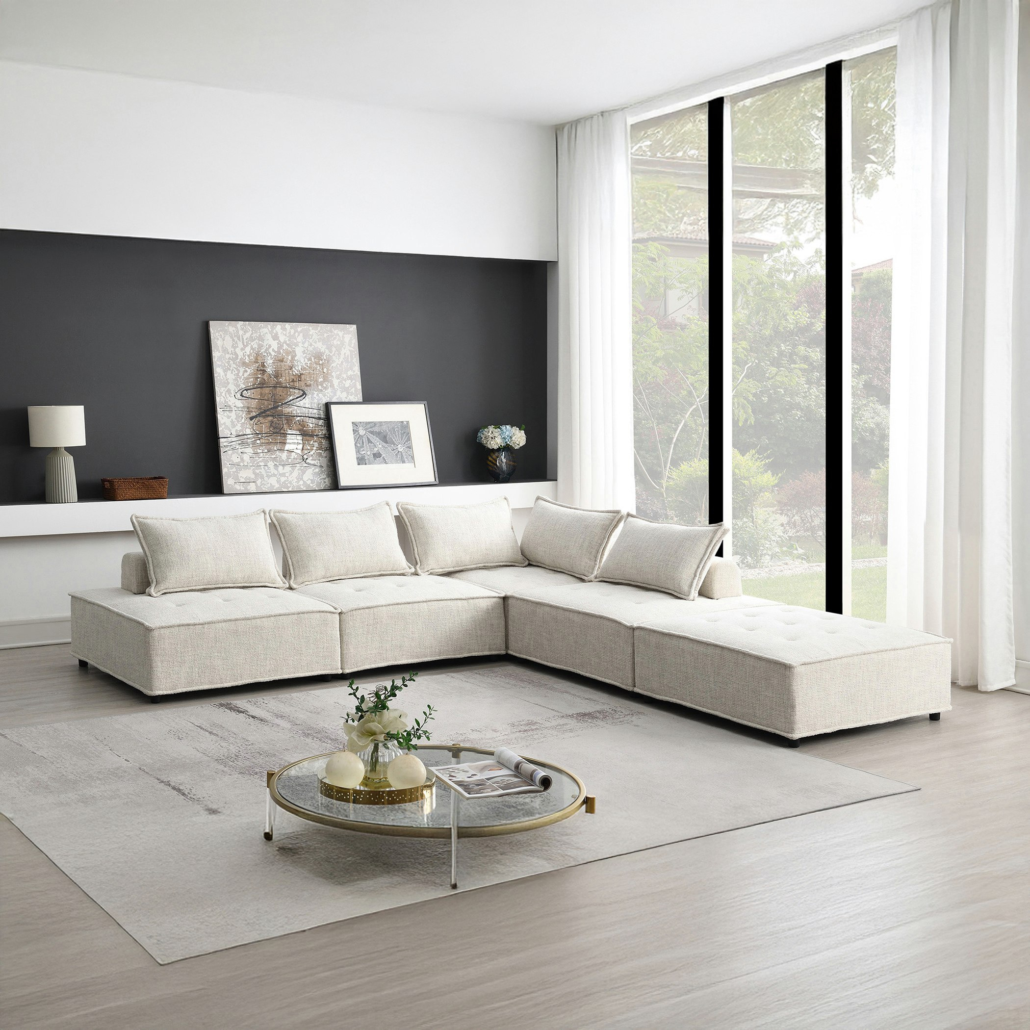 كرسي قماش دون مساند ذراعين من تاهيتي-hbxlivingroom-sofasandarmchairs-modularsofas-image-11