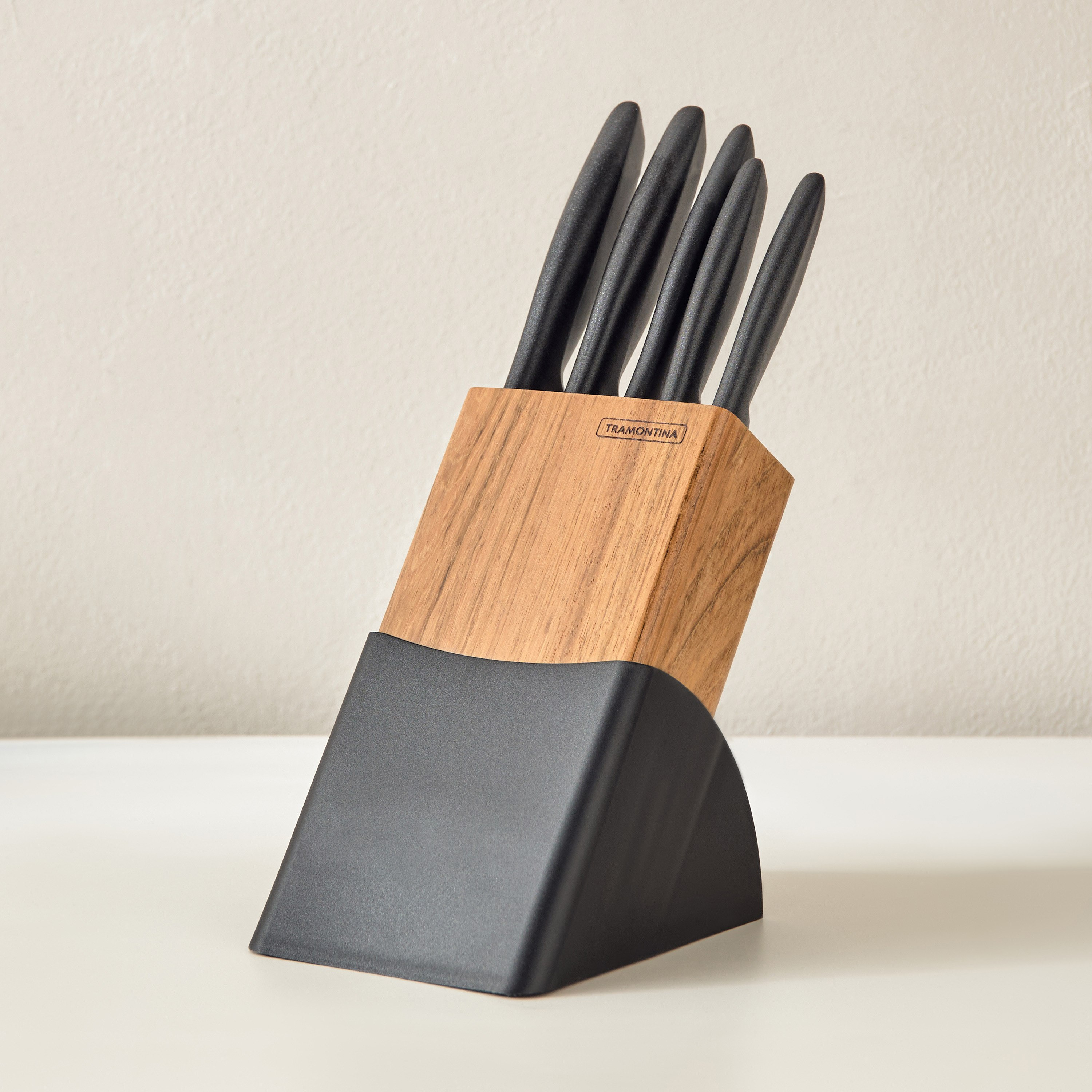 Tramontina Plenus 6-Piece Knife Block Set-hbxhomeware-hbxkitchen-image-1