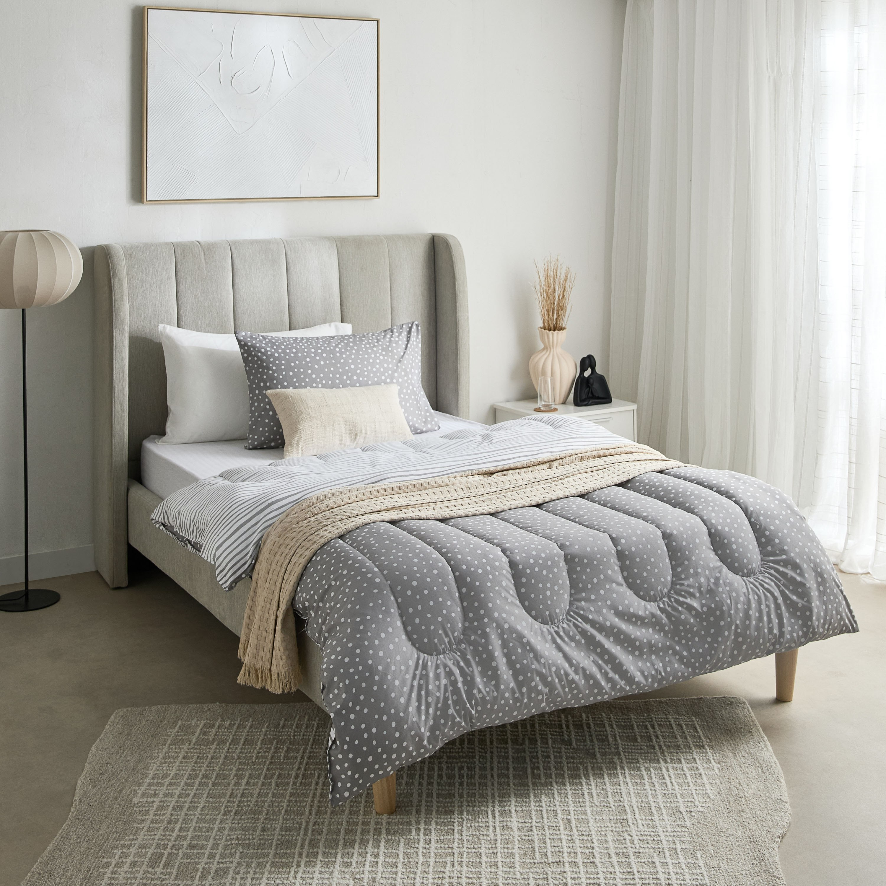 طقم لحاف توين ألياف دقيقة بطبعات قطعتين من أونتاريو- 160x220 سم-hbxhomeware-hbxbedroom-image-8