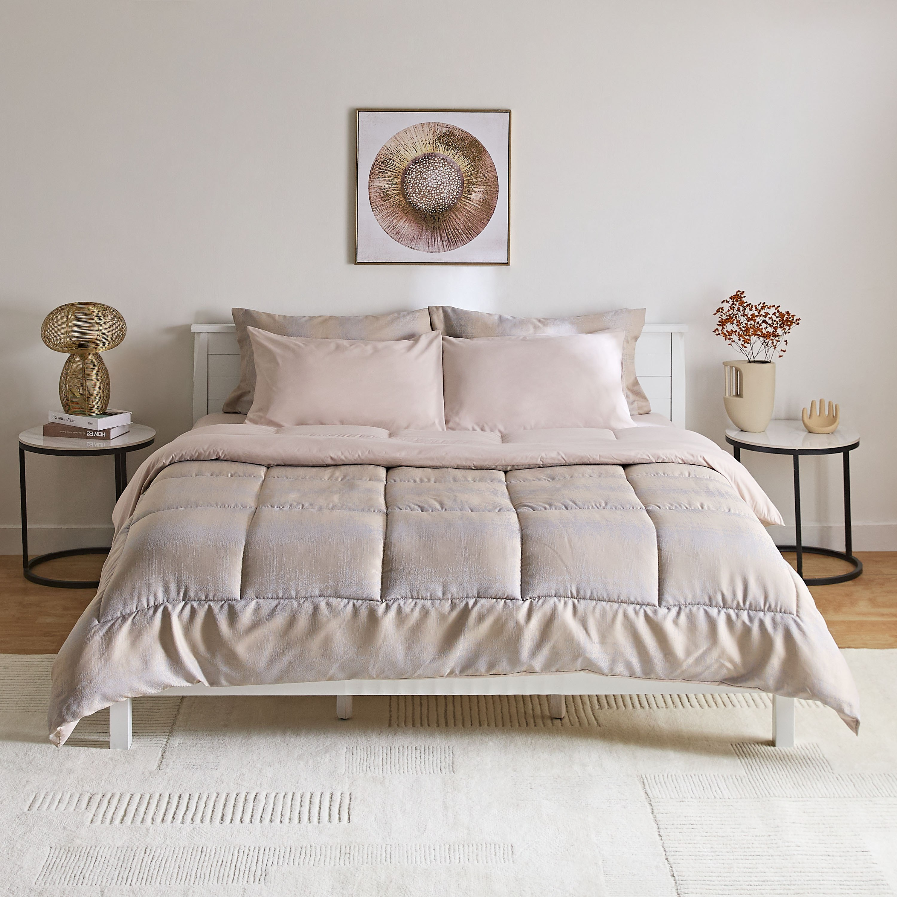 طقم لحاف كينج جاكارد 6 قطع من ديستريس - 220x240 سم-hbxhomeware-hbxbedroom-image-3