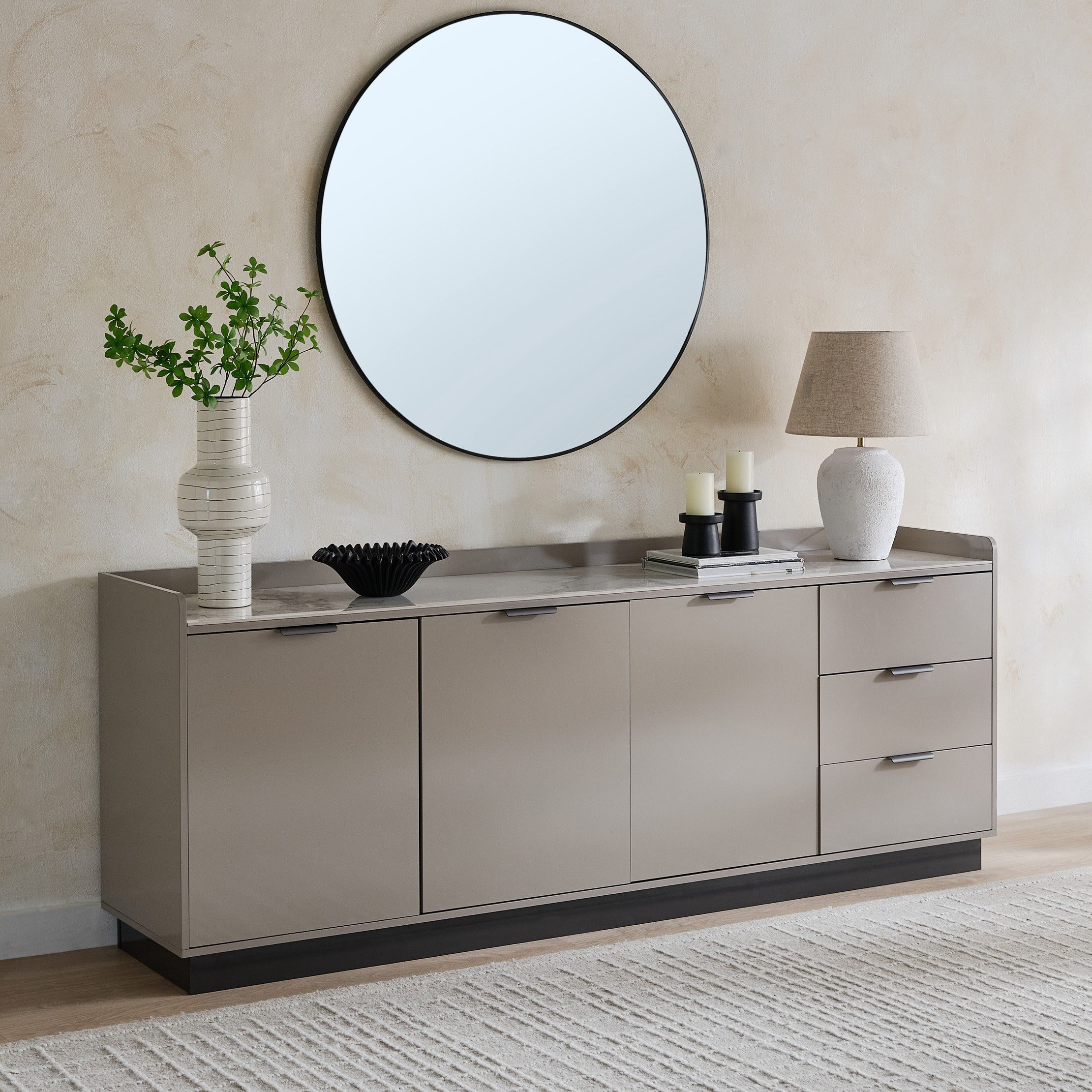 وحدة تخزين بـ3 أبواب و3 أدراج وسطح من الحجر الملبّد من لينتون-hbxfurniture-diningroom-buffetsandsideboards-image-1