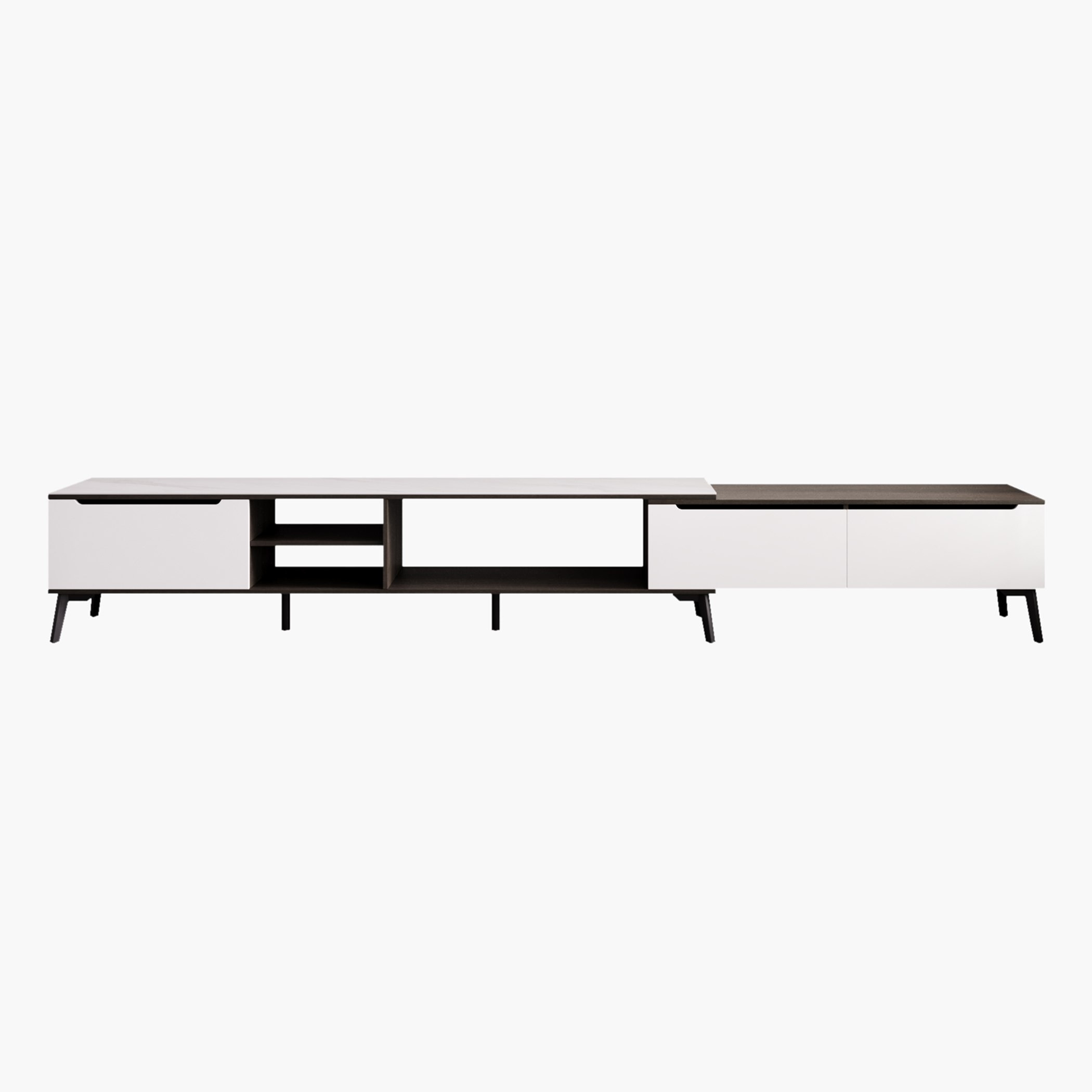 Madora 2 to 3 Metre Extendable TV Unit with Sintered Stone Top for TVs up to 98 inches-hbxlivingroom-mediaunitsandstorage-tvunits-image-4