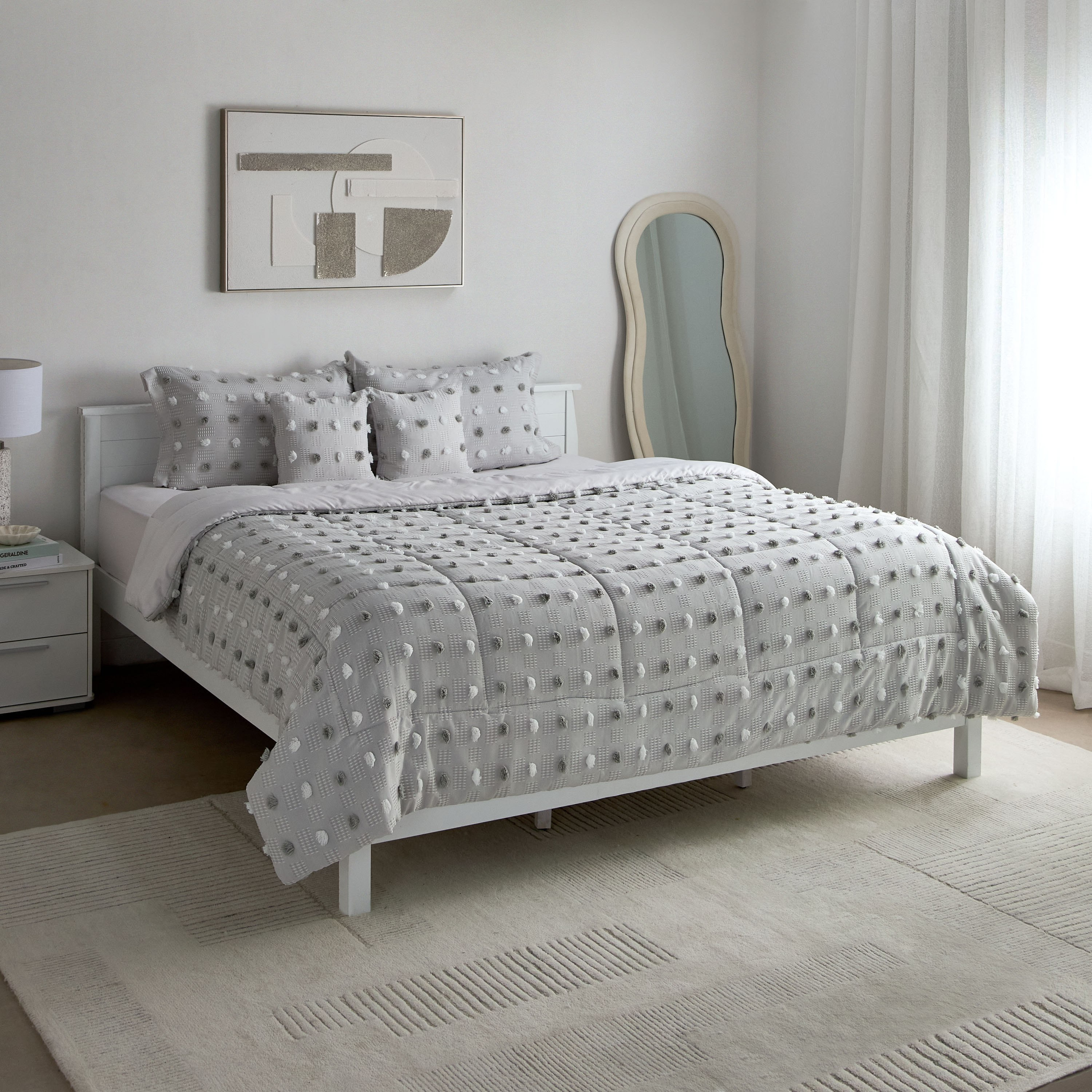 طقم لحاف كينج بايب جاكار ليورا 6 قطع من مرسين - 220x240 سم-hbxhomeware-hbxbedroom-image-3