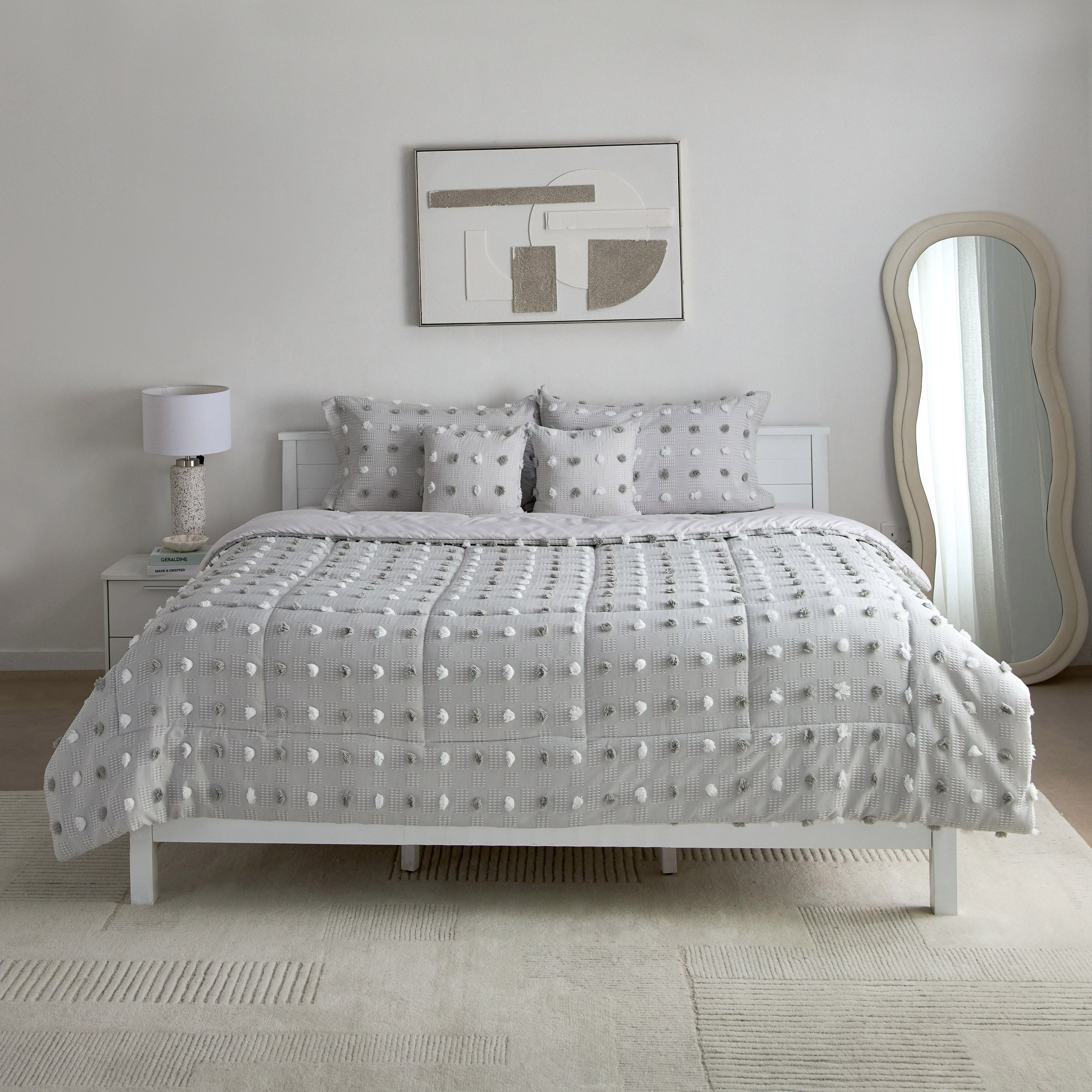 طقم لحاف كينج بايب جاكار ليورا 6 قطع من مرسين - 220x240 سم-hbxhomeware-hbxbedroom-image-11