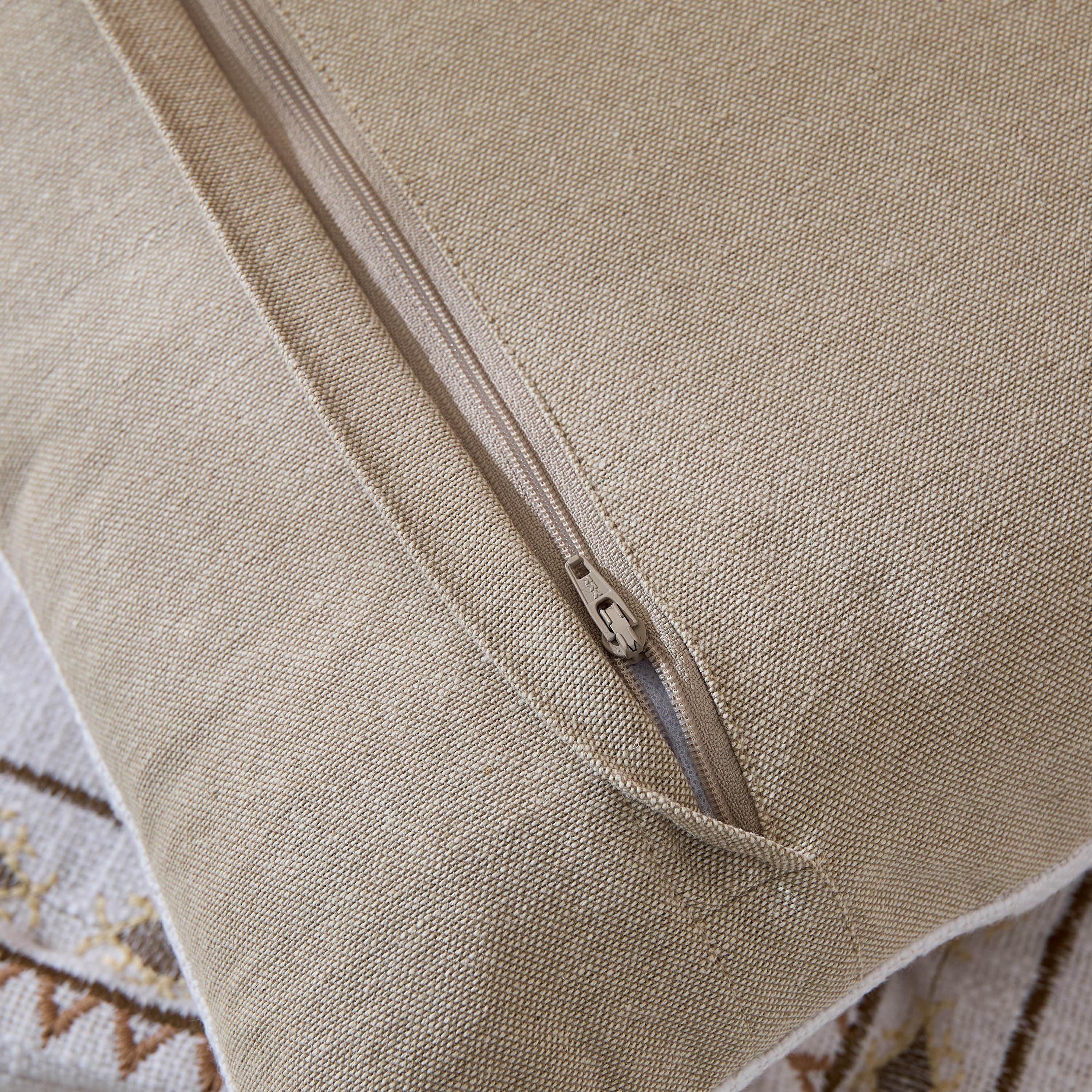 Mahrgan Zahra Embroidered Medallion Cushion - 40x40 cm-hbxlivingroom-furnishings-cushionsandcovers-filledcushions-image-4