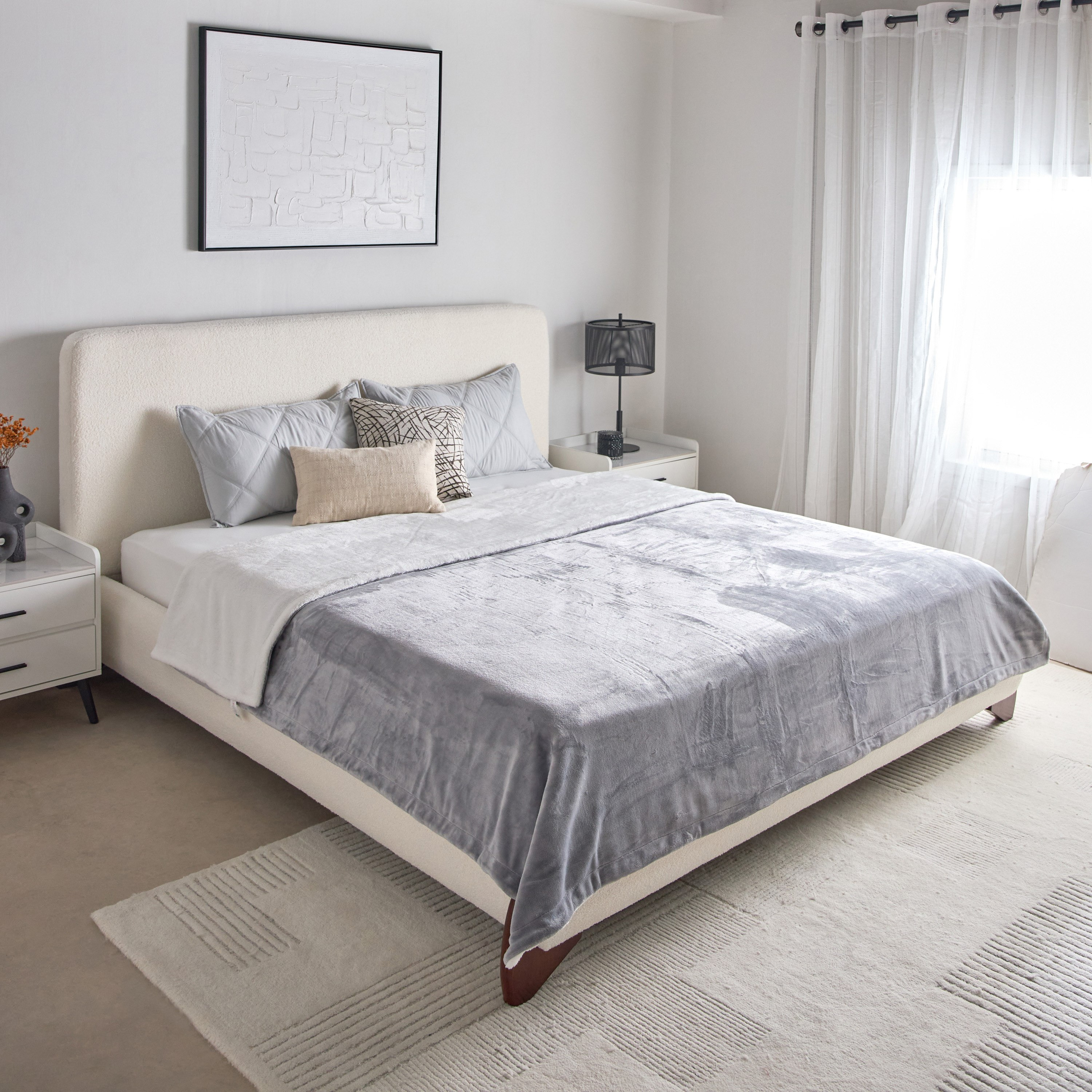Snugsoft Flannel Double Layer King Blanket - 220x240 cm-hbxhomeware-hbxbedroom-image-6
