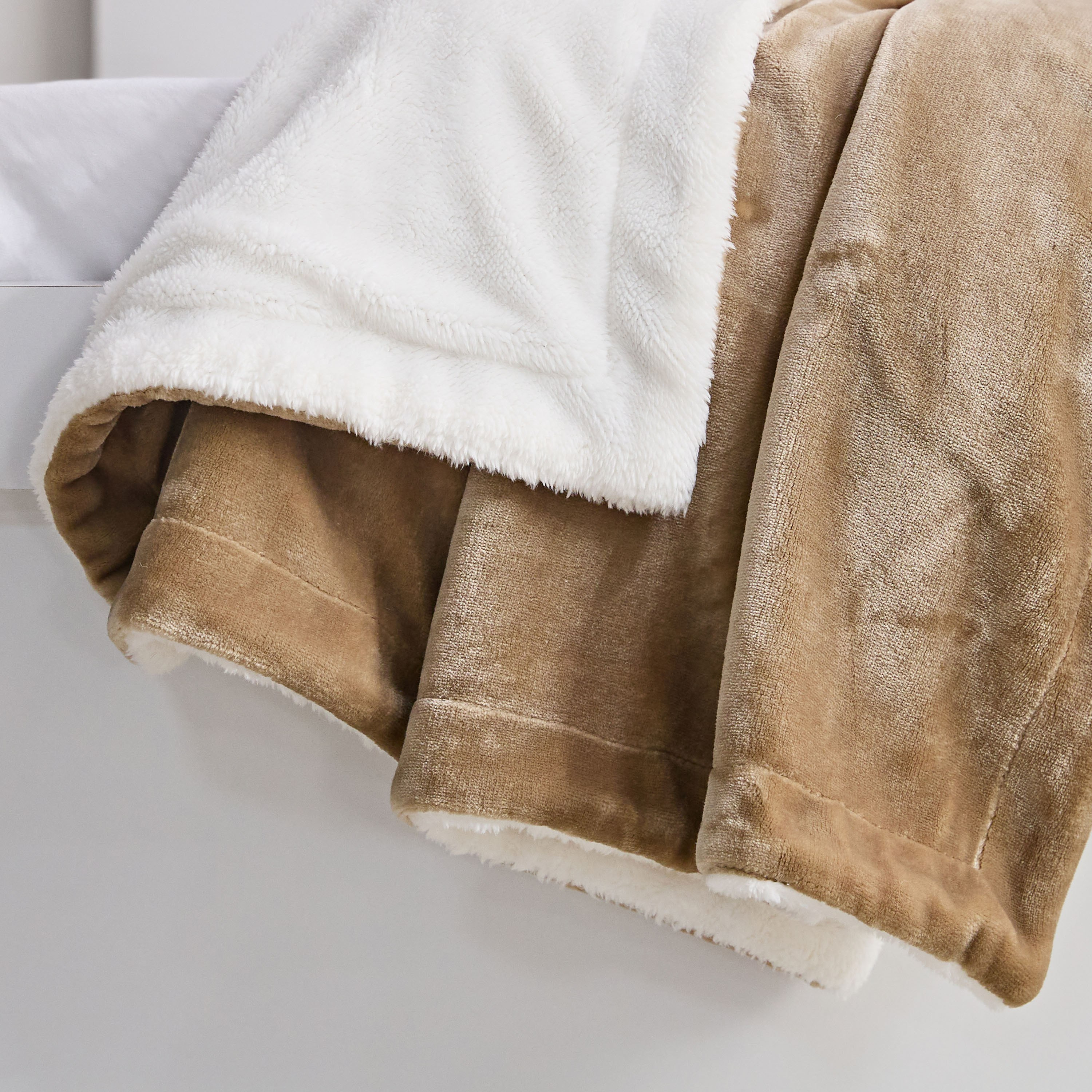 Snugsoft Flannel Double Layer Twin Blanket - 150x200 cm-hbxhomeware-hbxbedroom-image-5