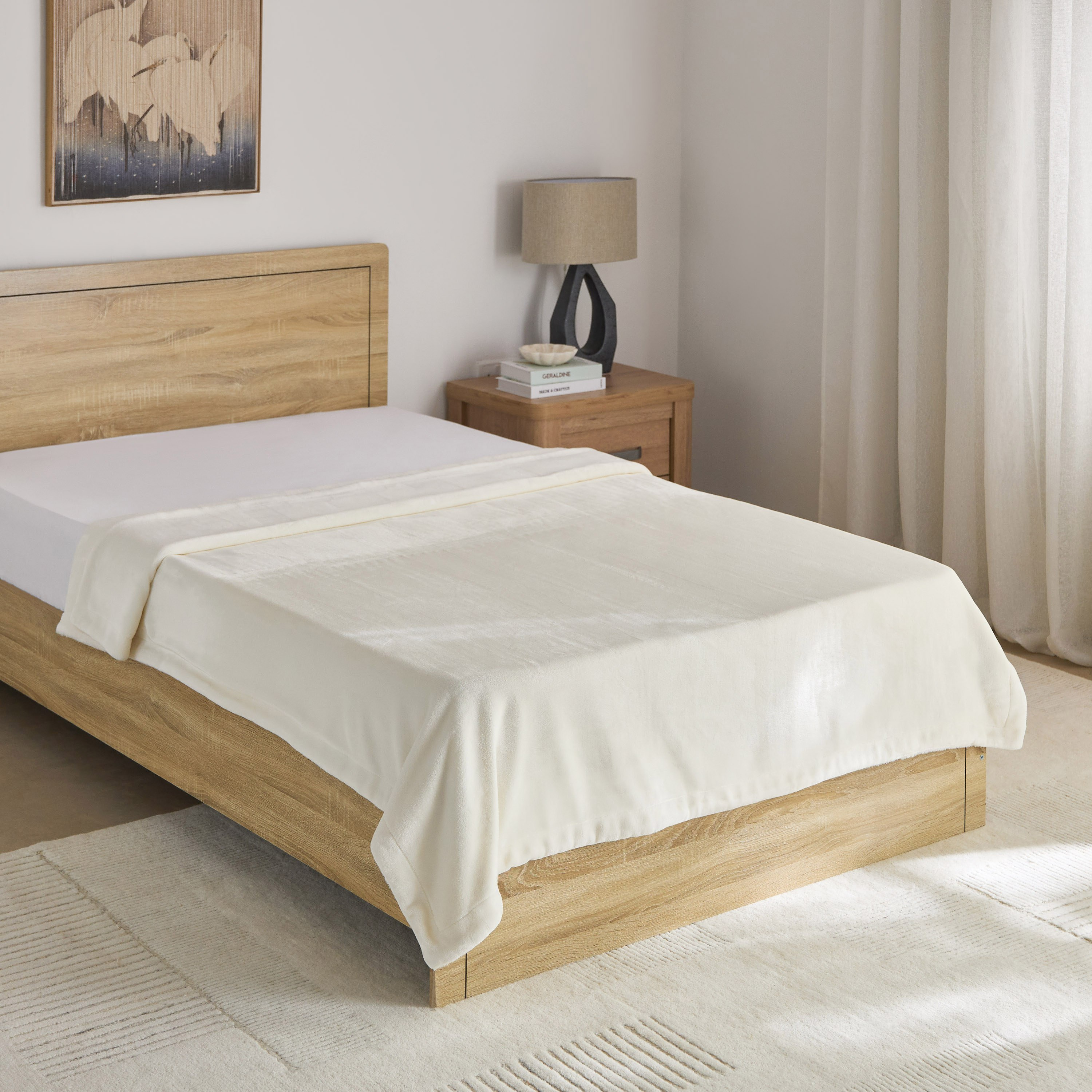 Snugsoft Flannel Double Layer King Blanket - 220x240 cm-hbxhomeware-hbxbedroom-image-1