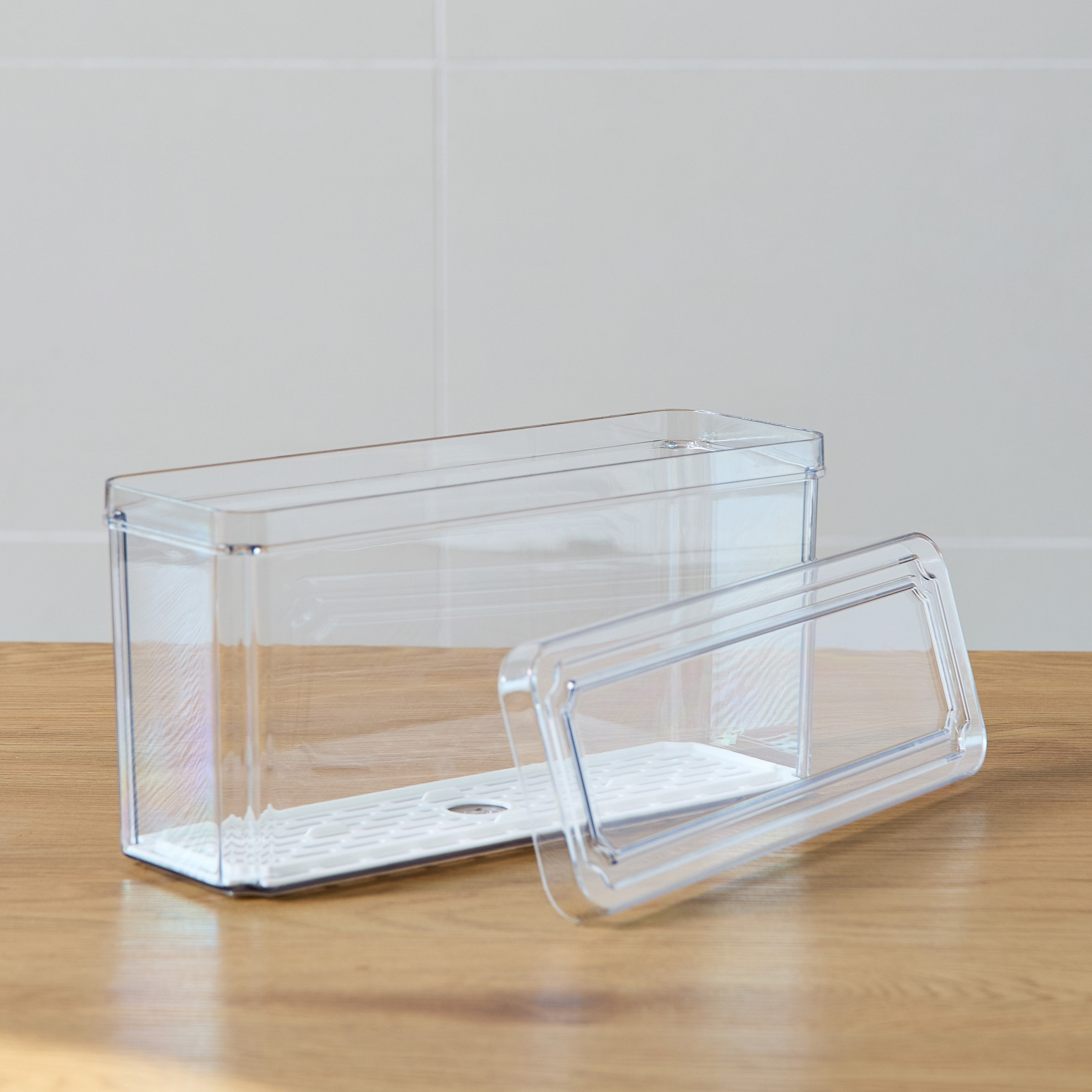 Sistematico Stackable Fridge Organizer with Drainage Tray - 2500 ml-hbxkitchen-kitchenware-kitchenaccessories-image-3