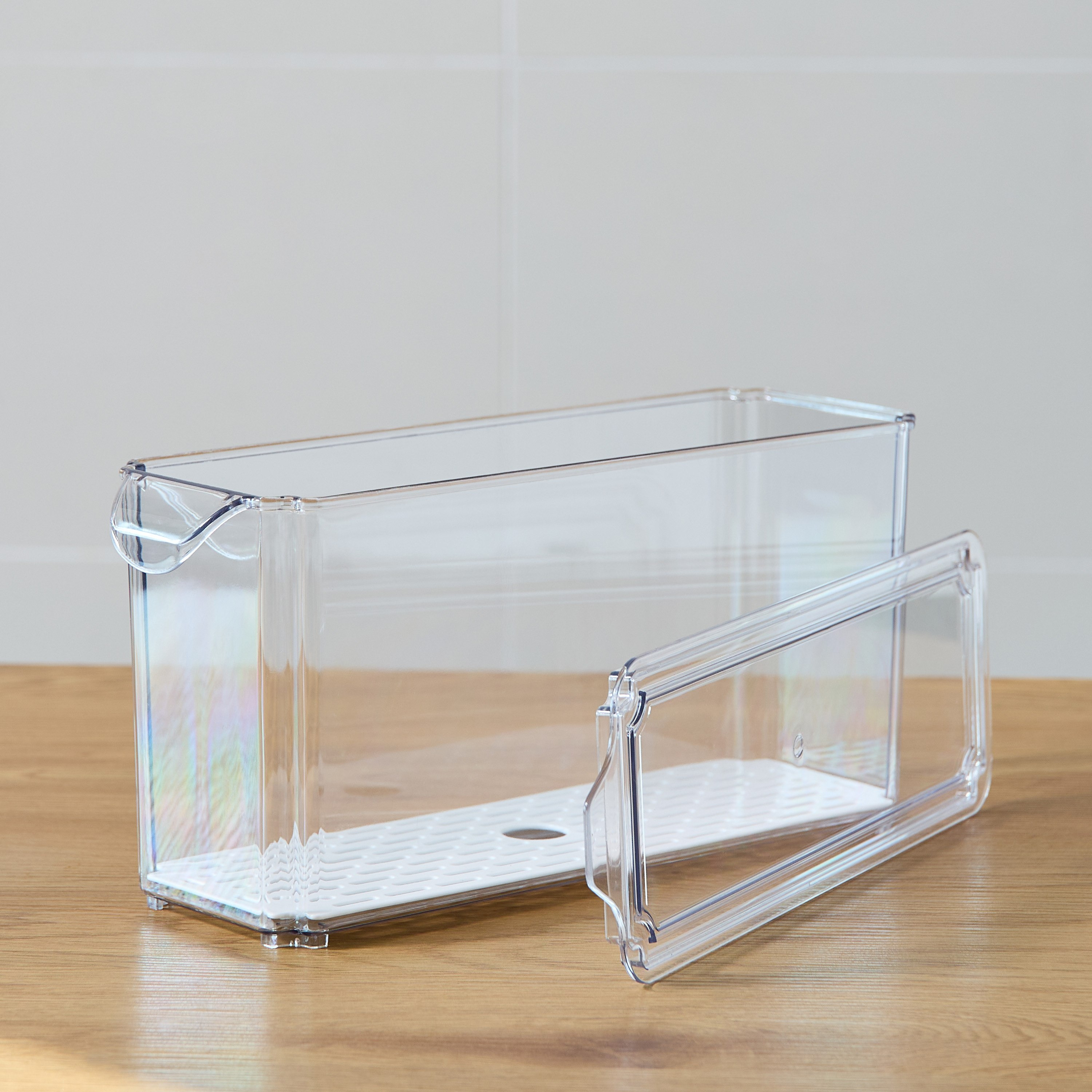 Sistematico Stackable Fridge Organizer with Drainage Tray - 4200 ml-hbxkitchen-kitchenware-kitchenaccessories-image-3