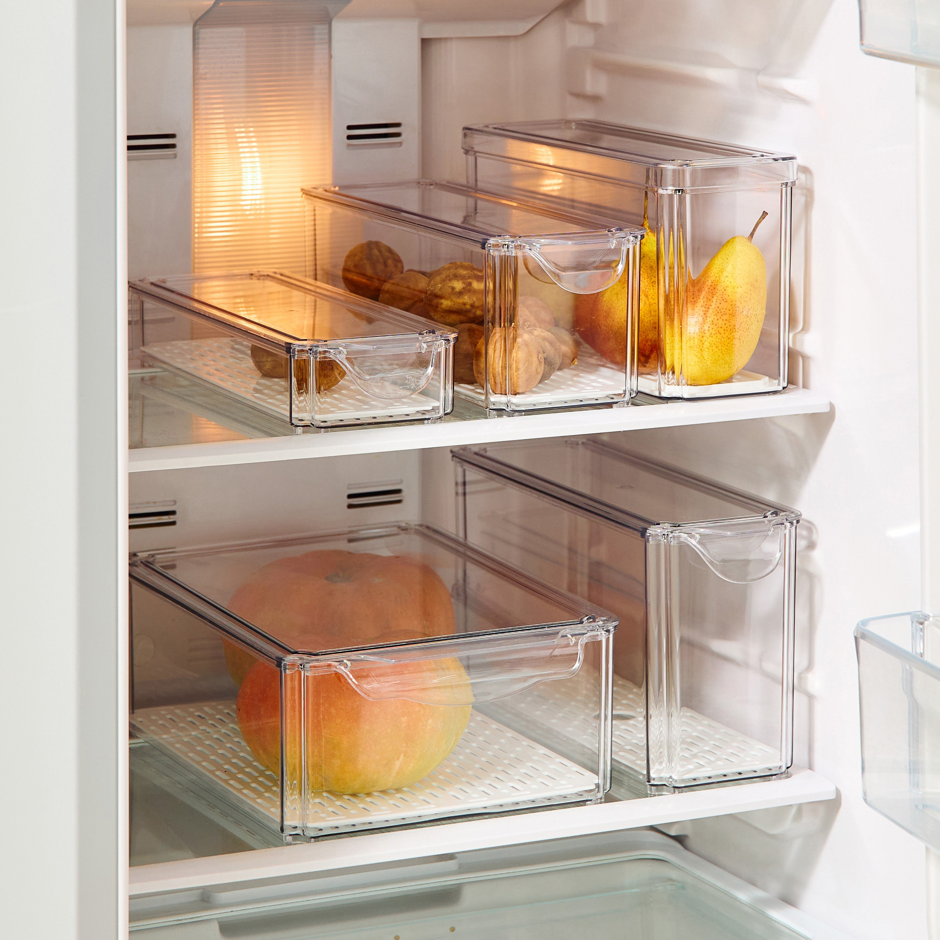 Sistematico Stackable Fridge Organizer with Drainage Tray - 4200 ml-hbxkitchen-kitchenware-kitchenaccessories-image-5