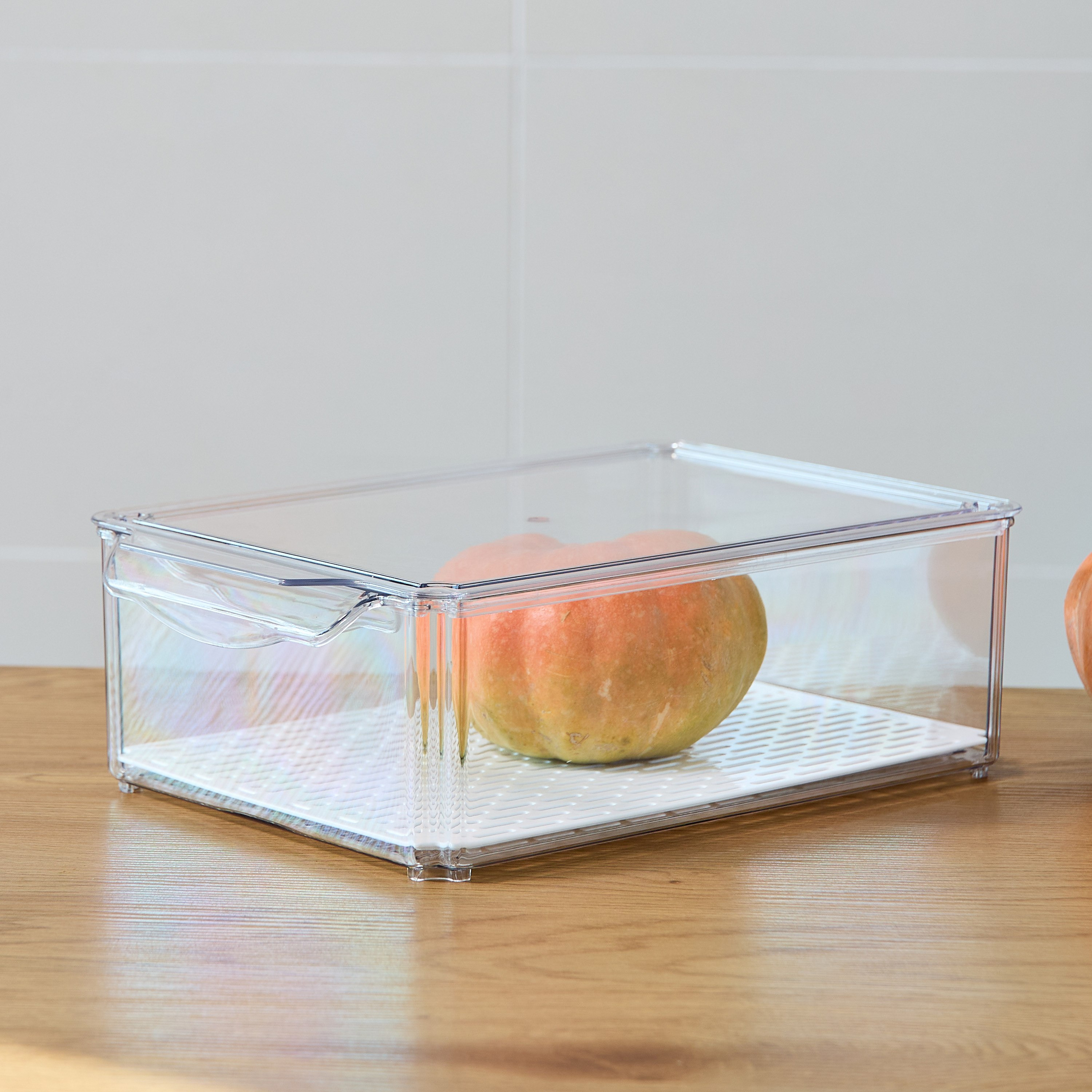 Sistematico Stackable Fridge Organiser with Drainage Tray - 4100 ml-hbxkitchen-kitchenware-kitchenaccessories-image-1