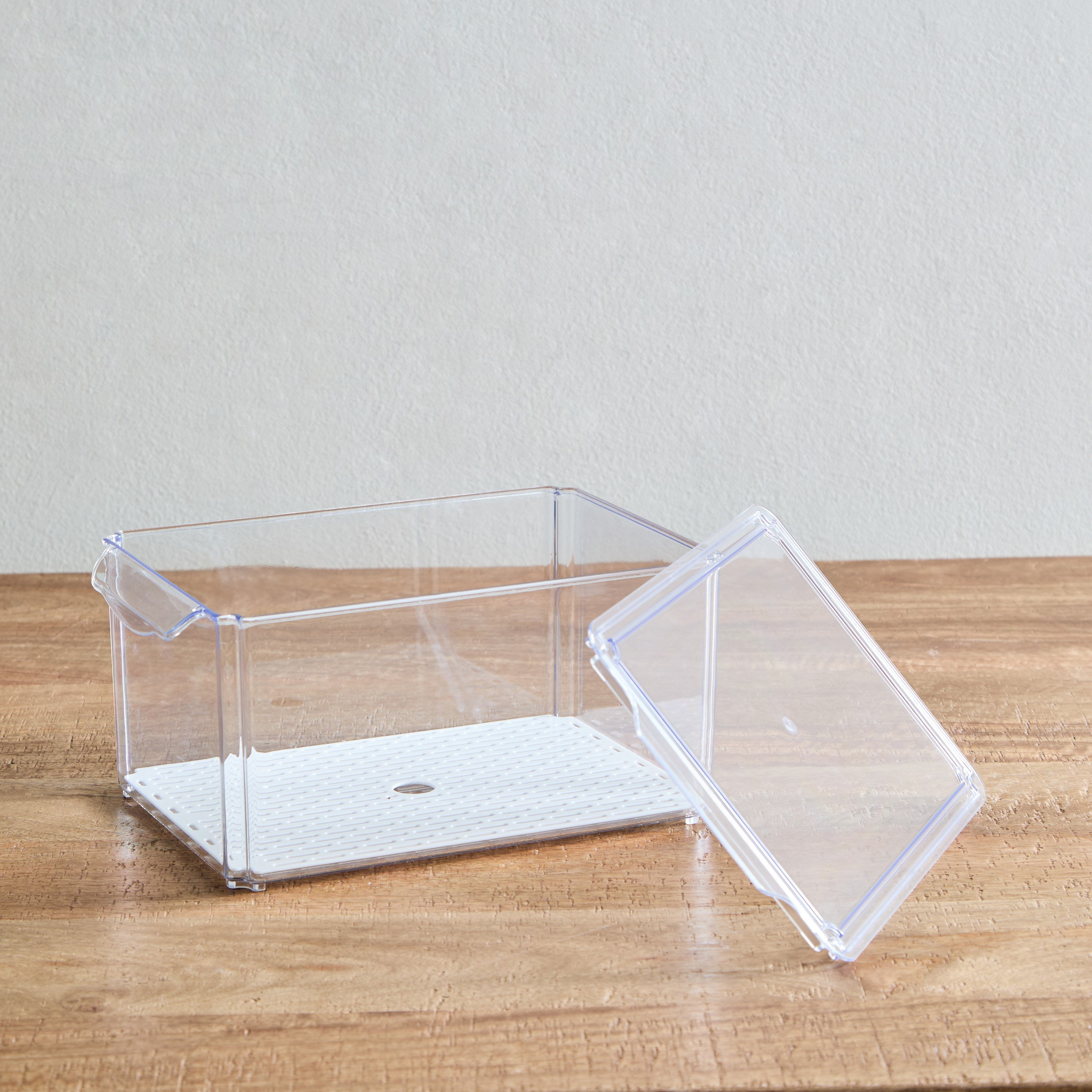 Sistematico Stackable Fridge Organizer with Drainage Tray - 6.9 L-hbxkitchen-kitchenware-kitchenaccessories-image-2