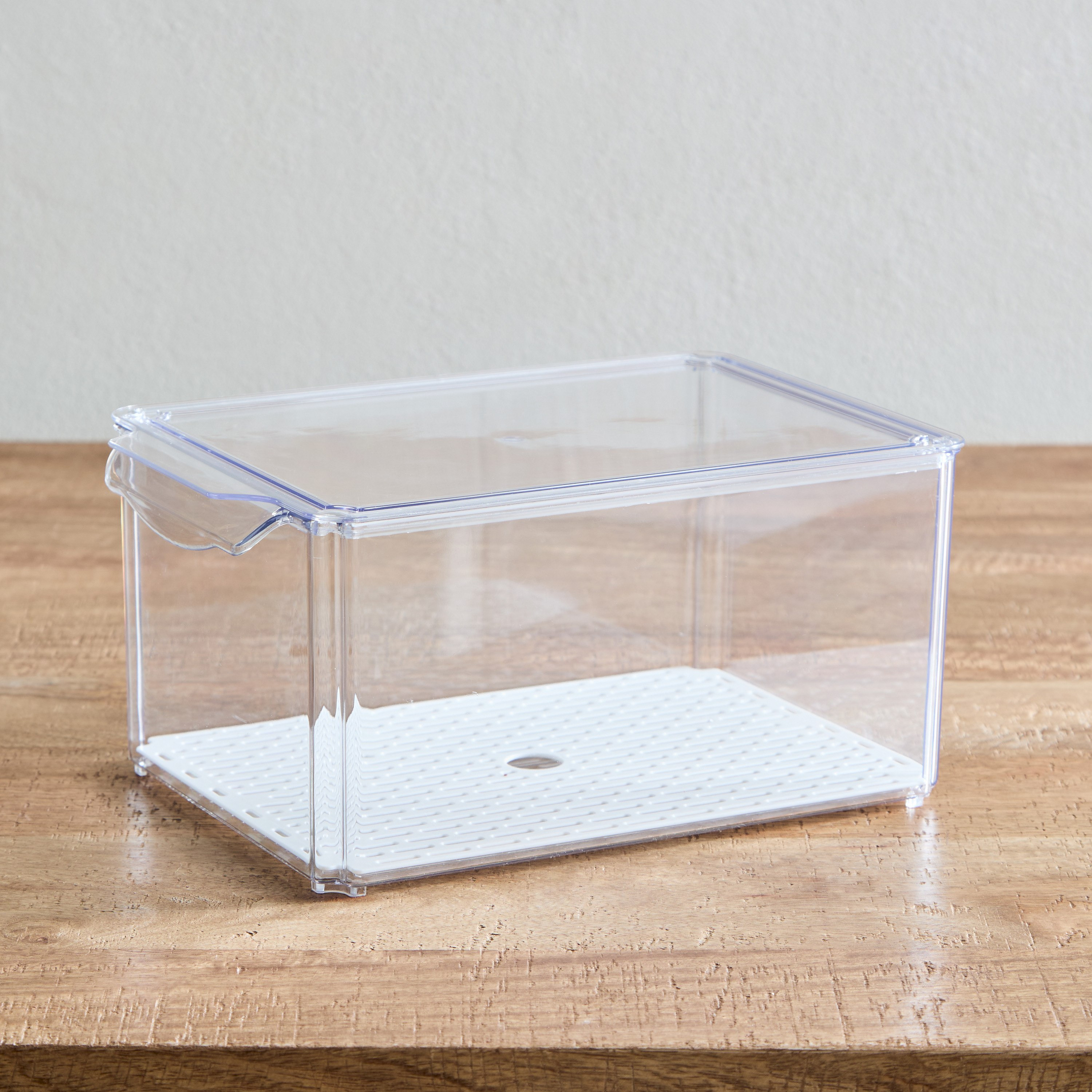 Sistematico Stackable Fridge Organizer with Drainage Tray - 6.9 L-hbxkitchen-kitchenware-kitchenaccessories-image-5